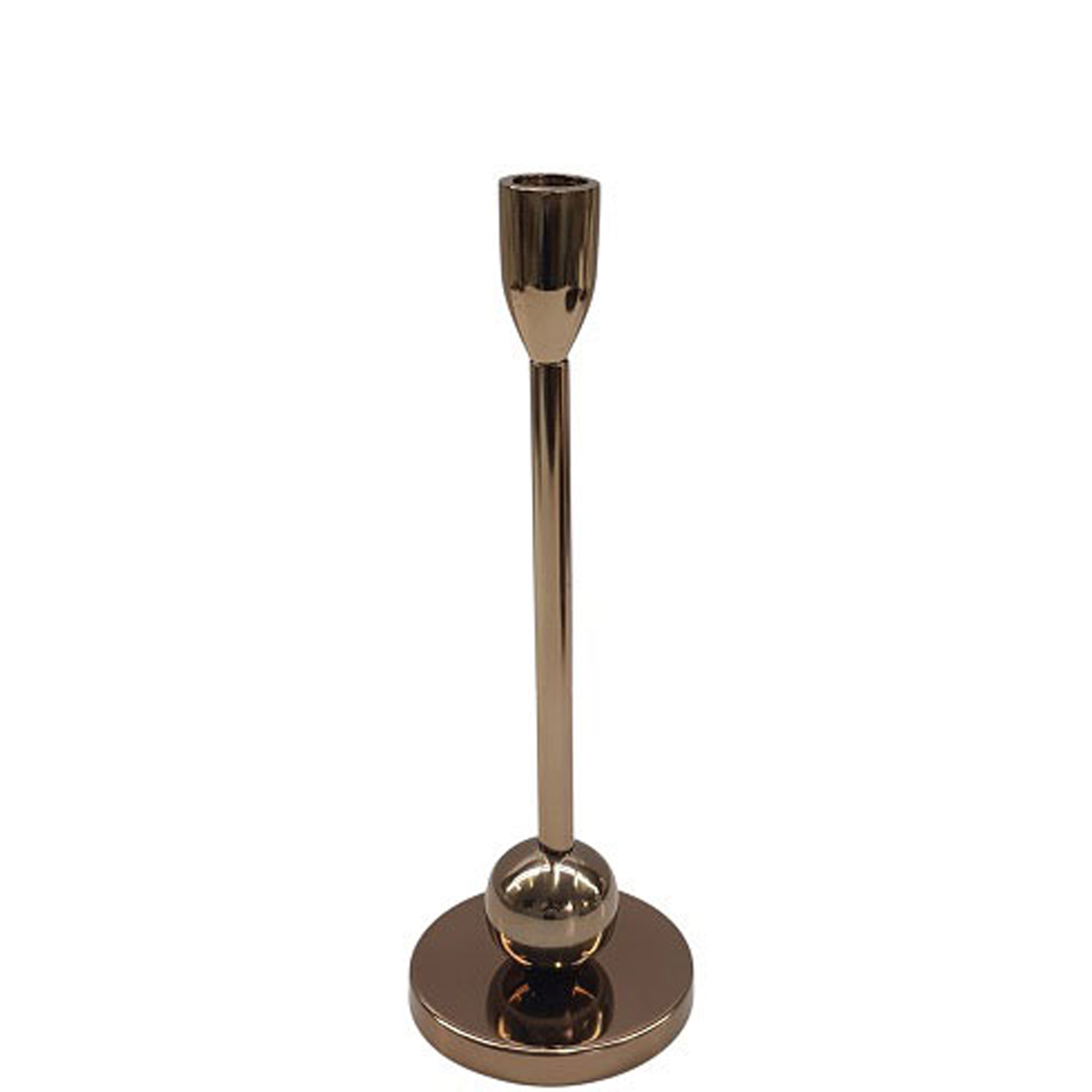Ball Tapered Stem Candlestick Small