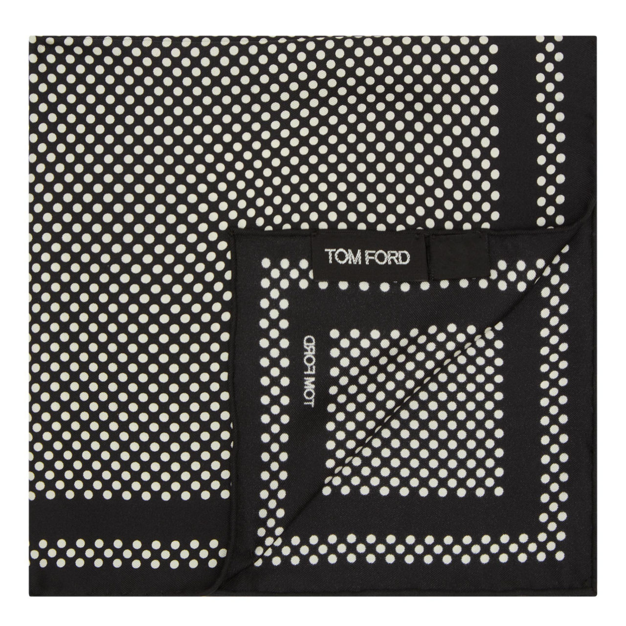 Dotted Silk Pocket Square Dotted Silk Pocket Square