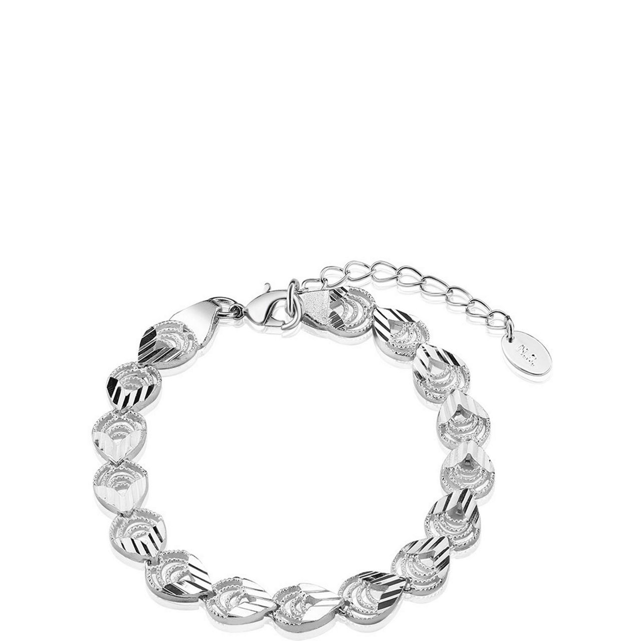 Circular Necklace & Bracelet Two-Piece Set