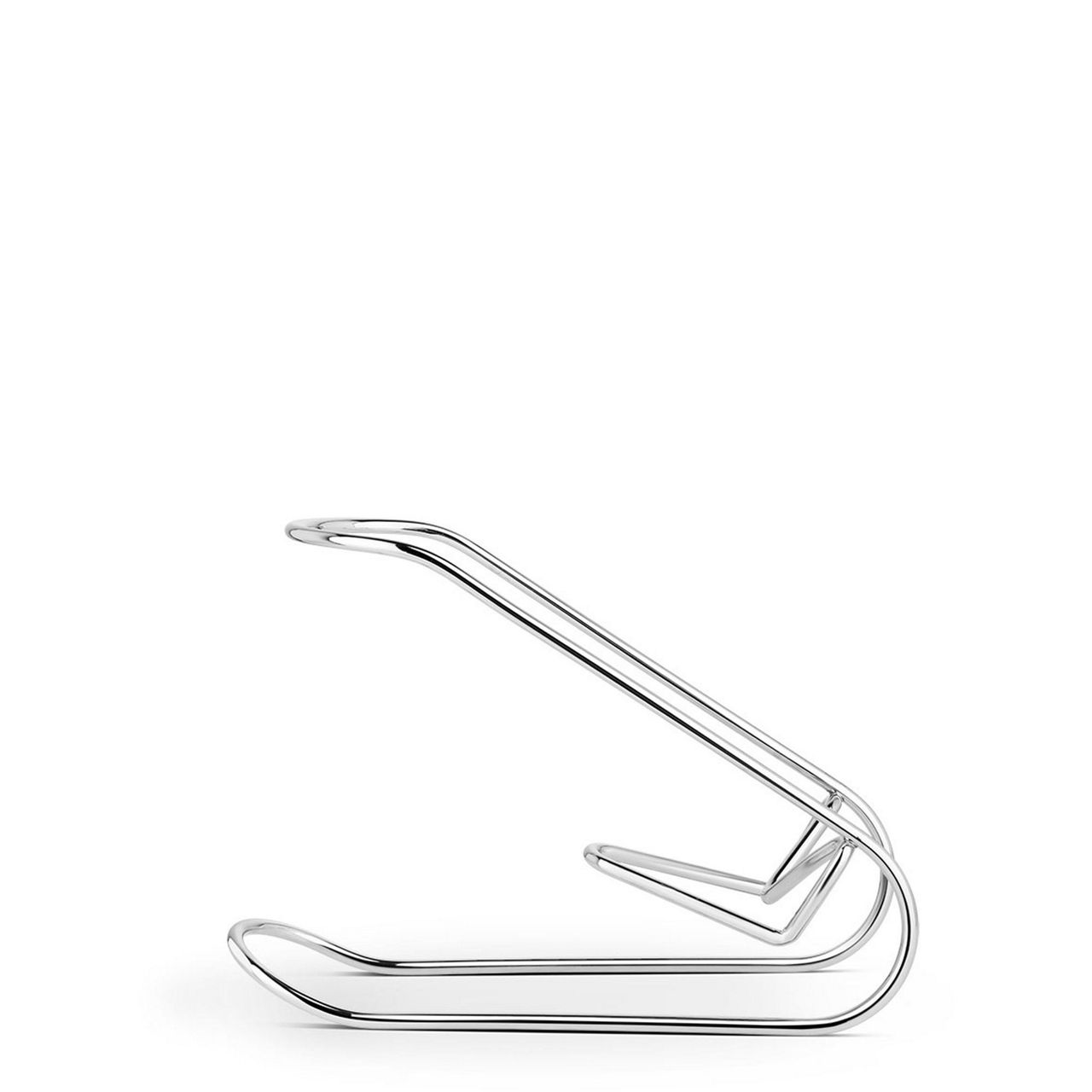 Chrome-Plated Wine Bottle Stand