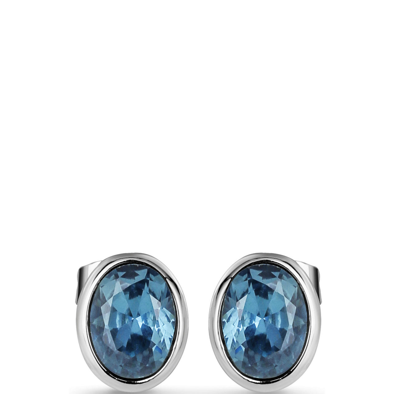 Stone Stud Earrings