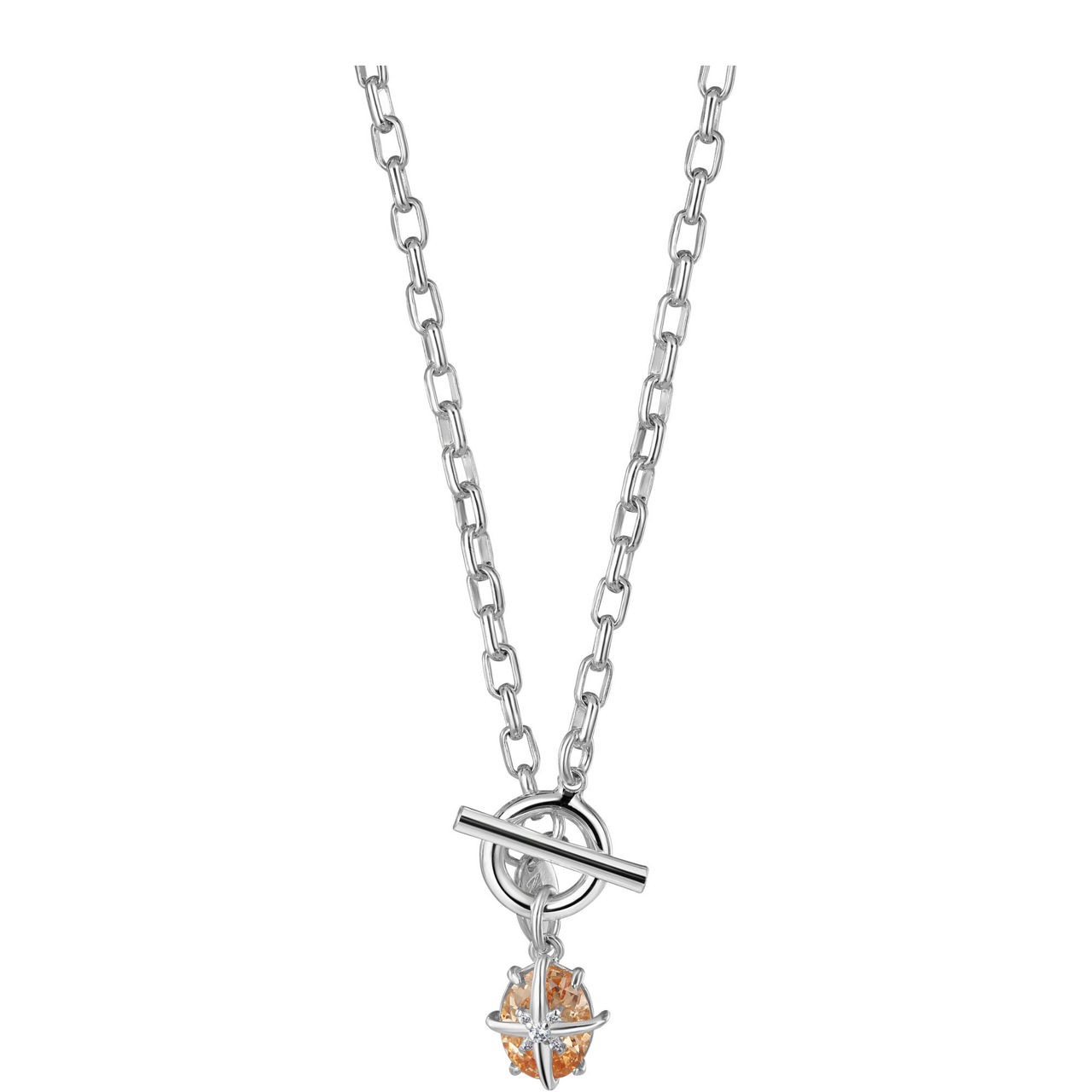 T-Bar Pendant Necklace