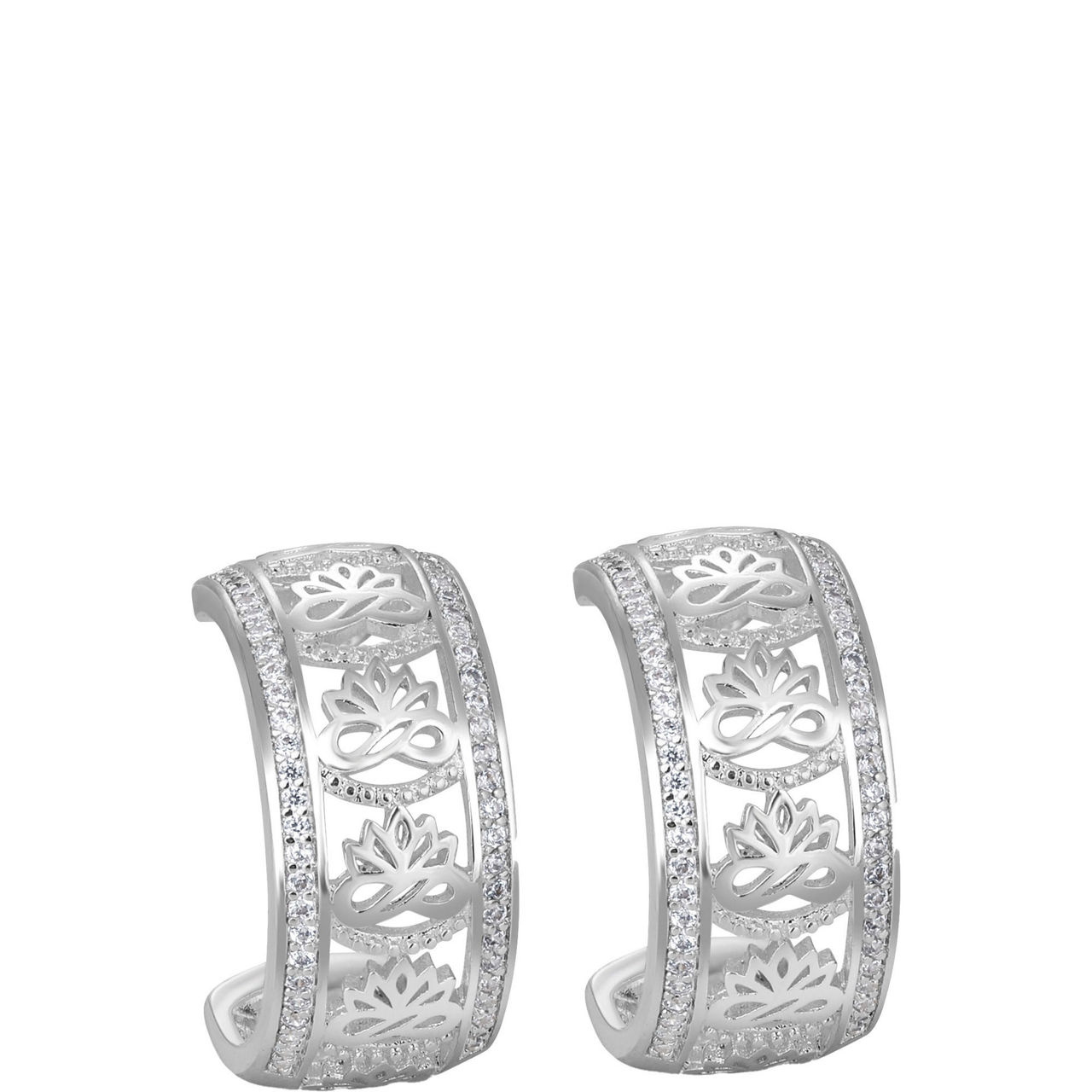 Ti Amo Hoop Earrings