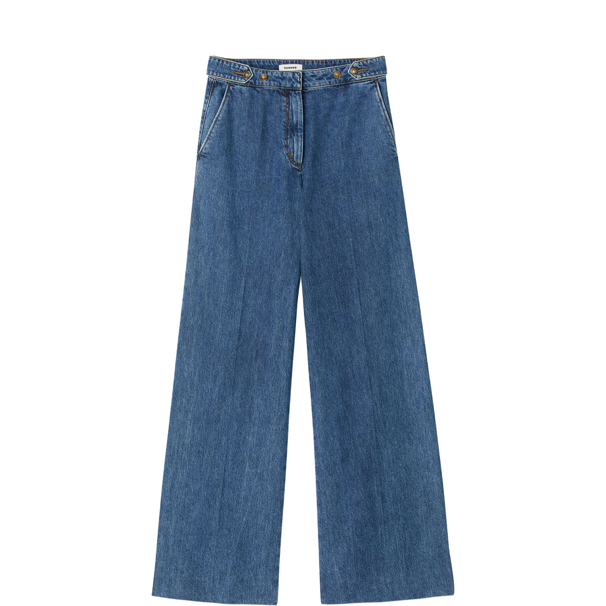 Athenes Wide-Leg Jeans
