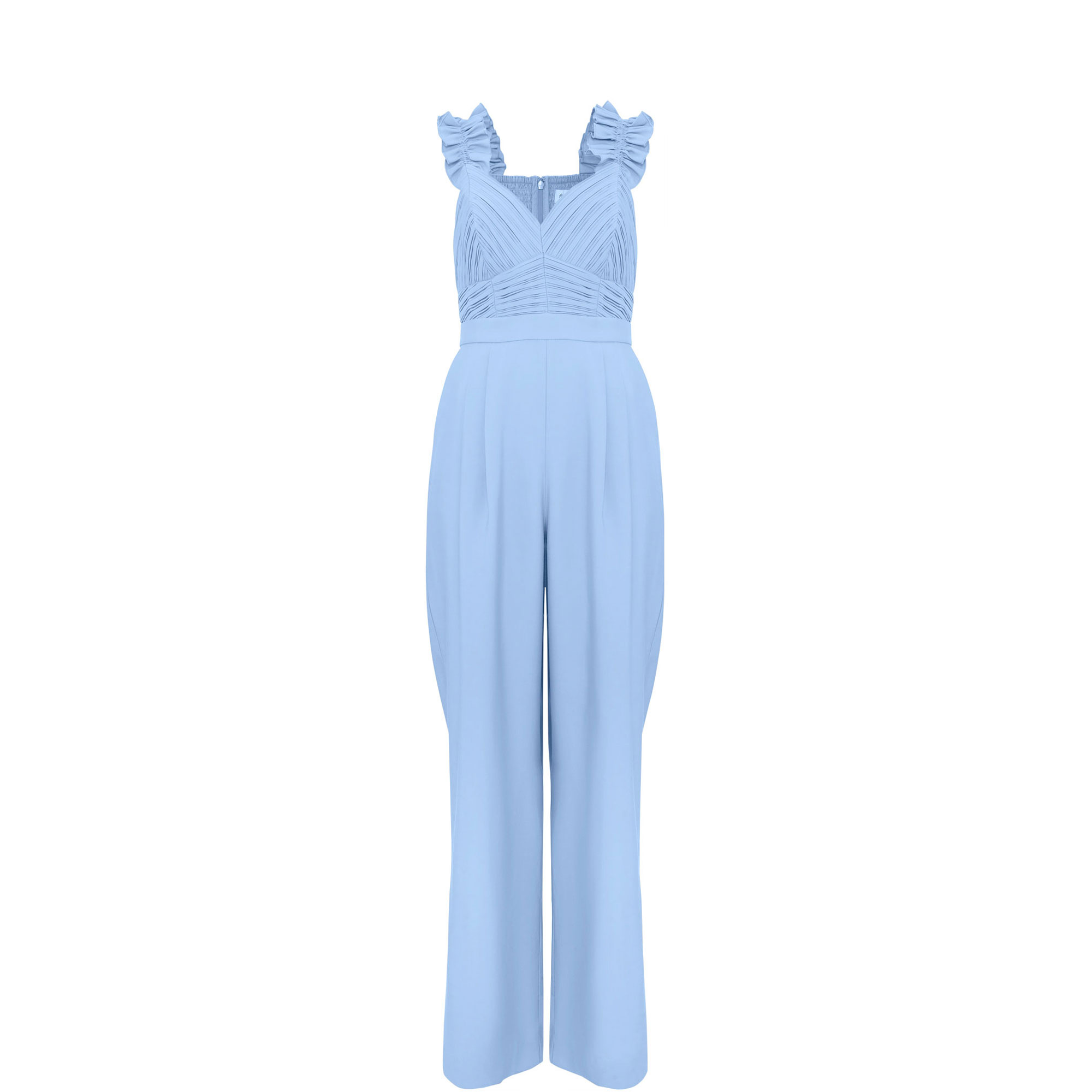 Moira Ruffle Wide Leg Jumpsuit