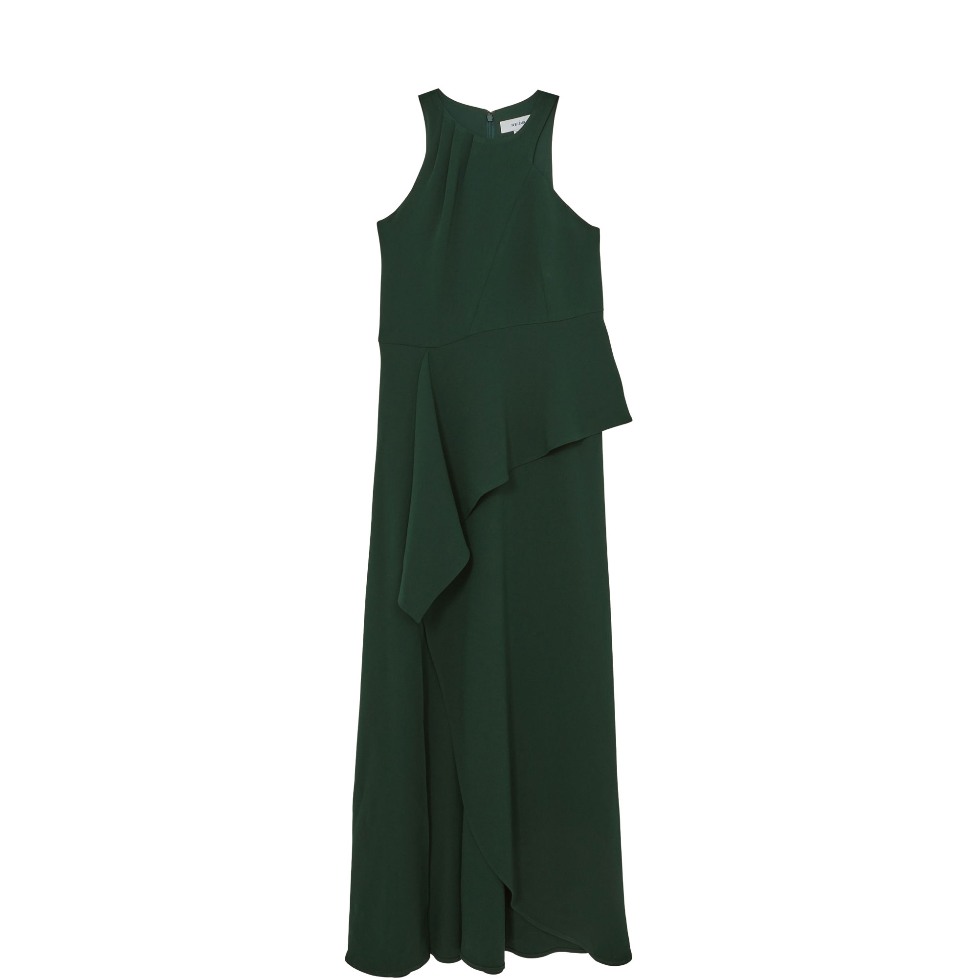 Gabriella Ruffle Trim Flared Dress