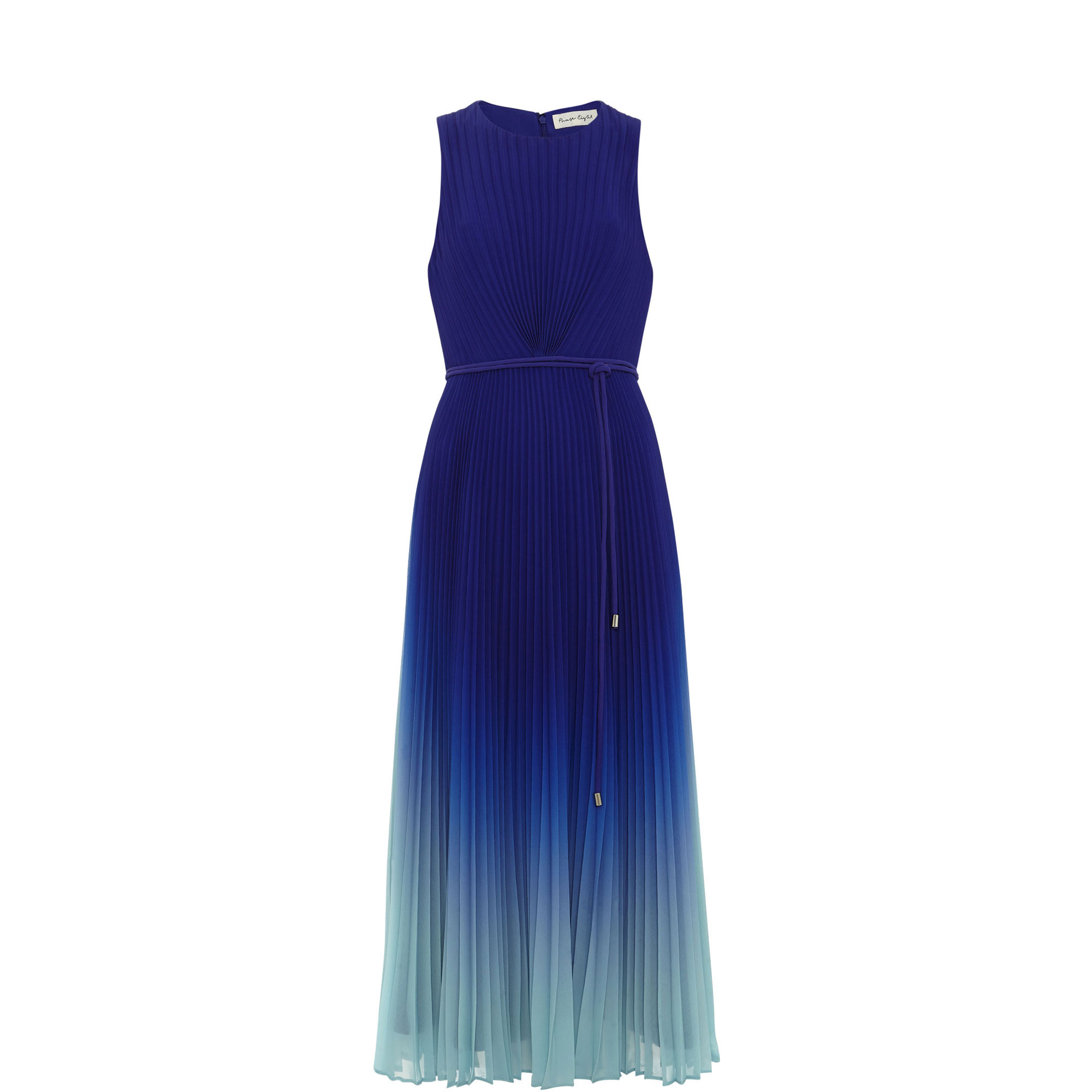 Simara Pleated Ombre Dress