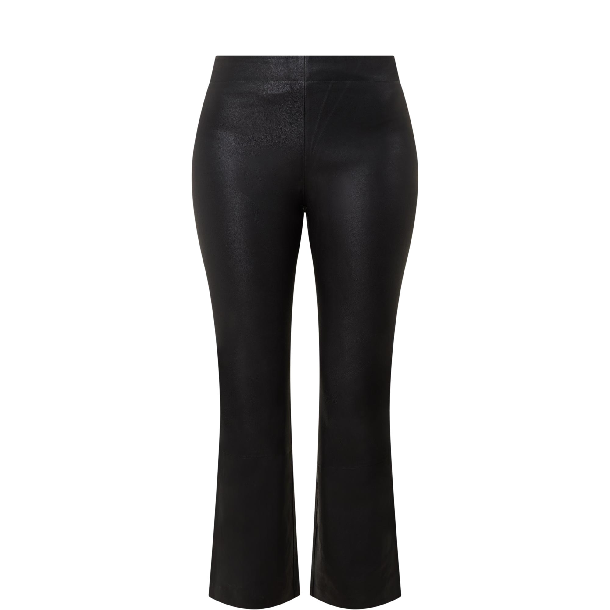 Cedar Ankle Length Leather Trousers