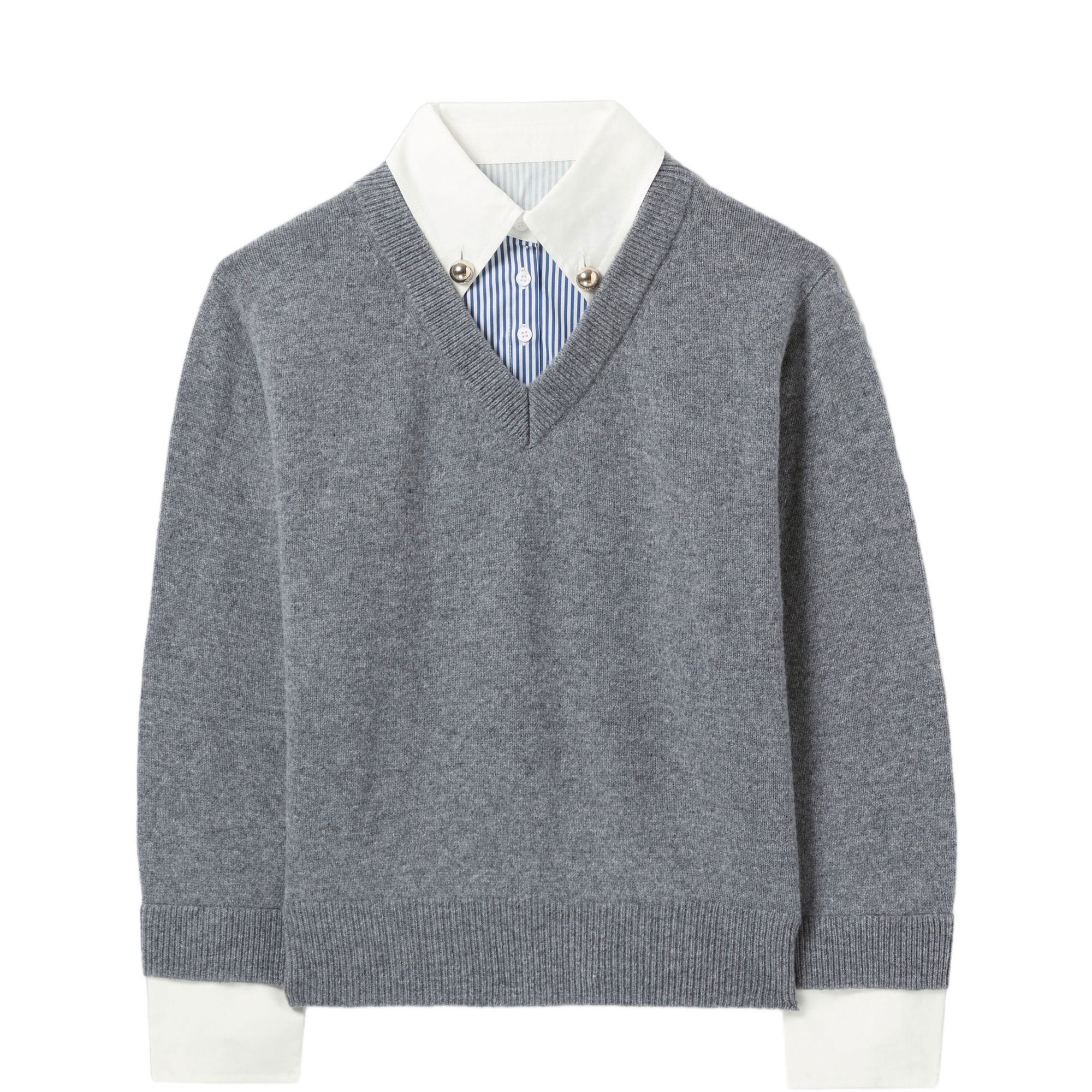 Shirt Collar Sweater