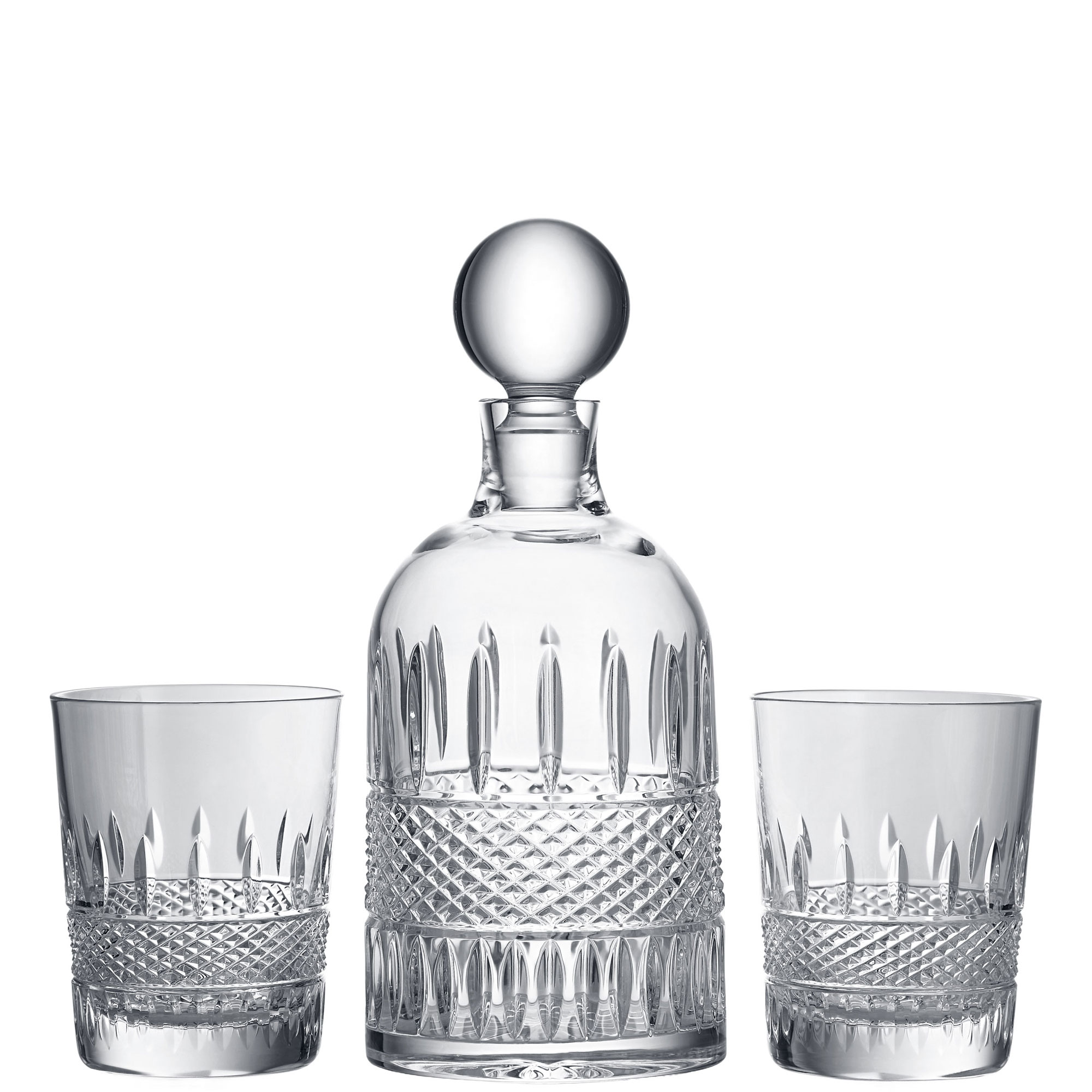 Mastercraft Irish Lace Decanter Three-Piece Set