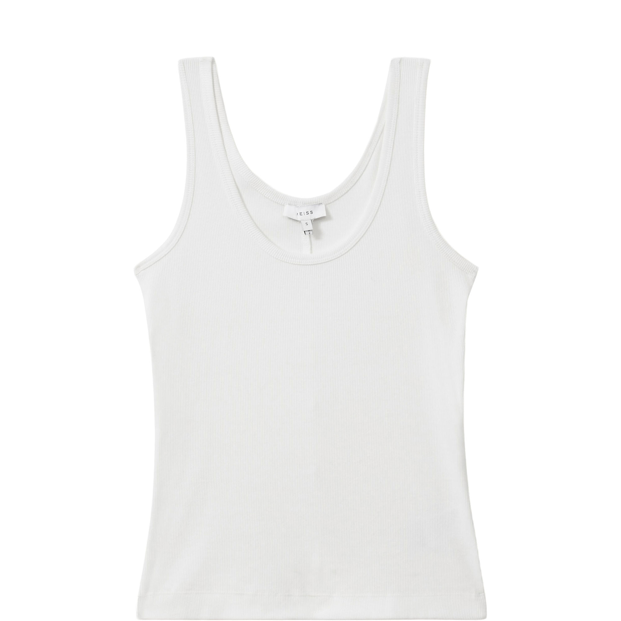 Violet Ribbed Vest Top