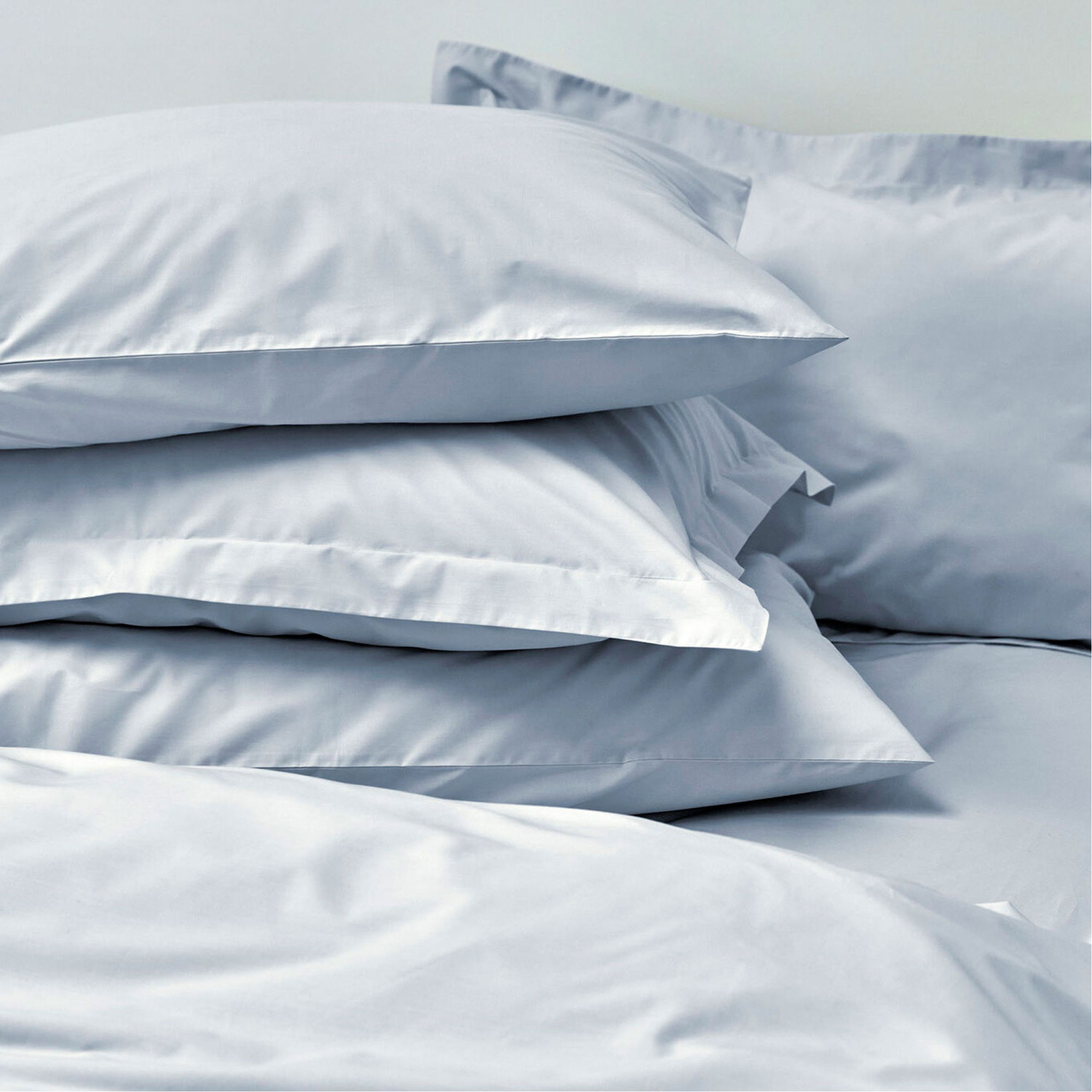 200 Thread Count Standard Pillowcase Pair Blue