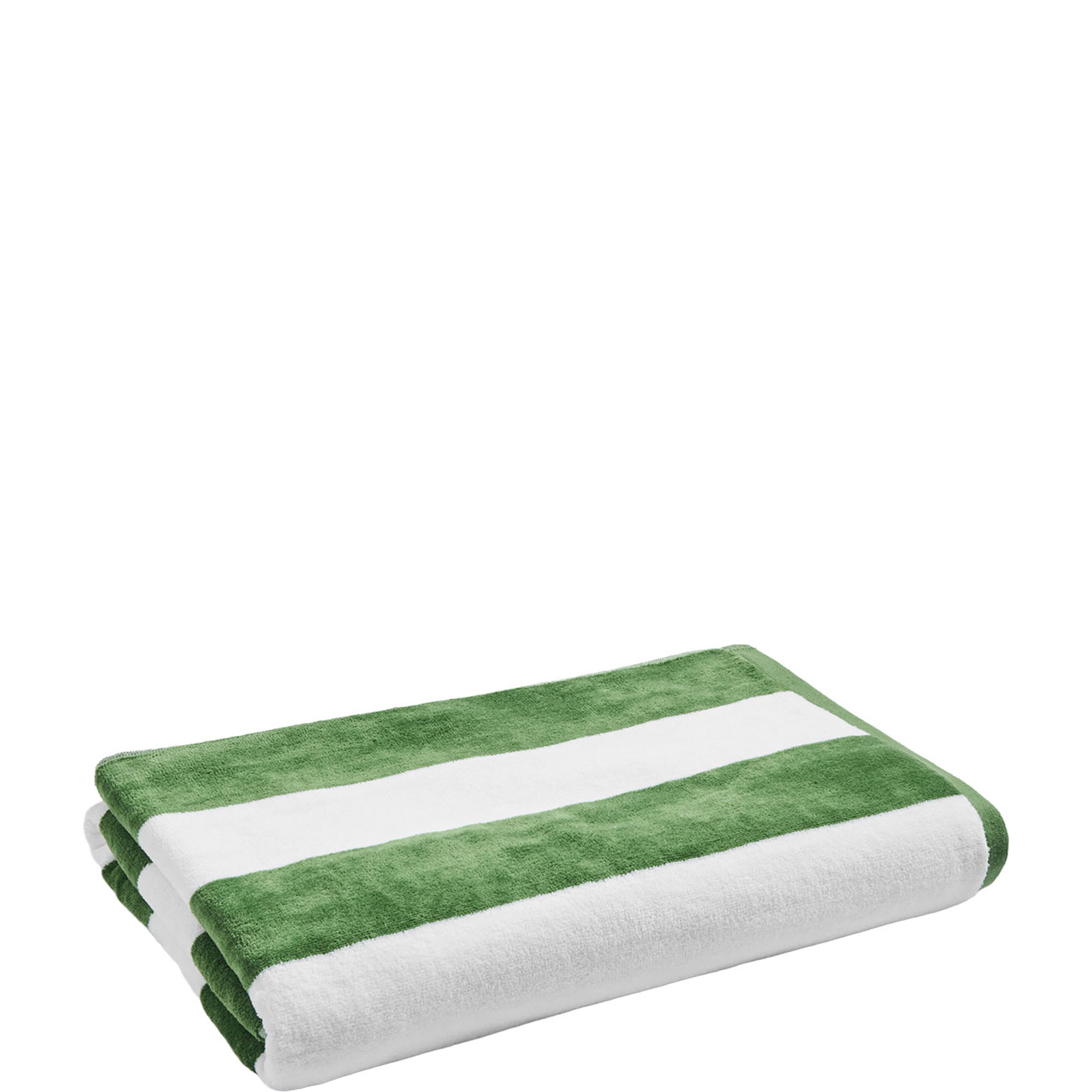 Cabana Striped Beach Towel Olive