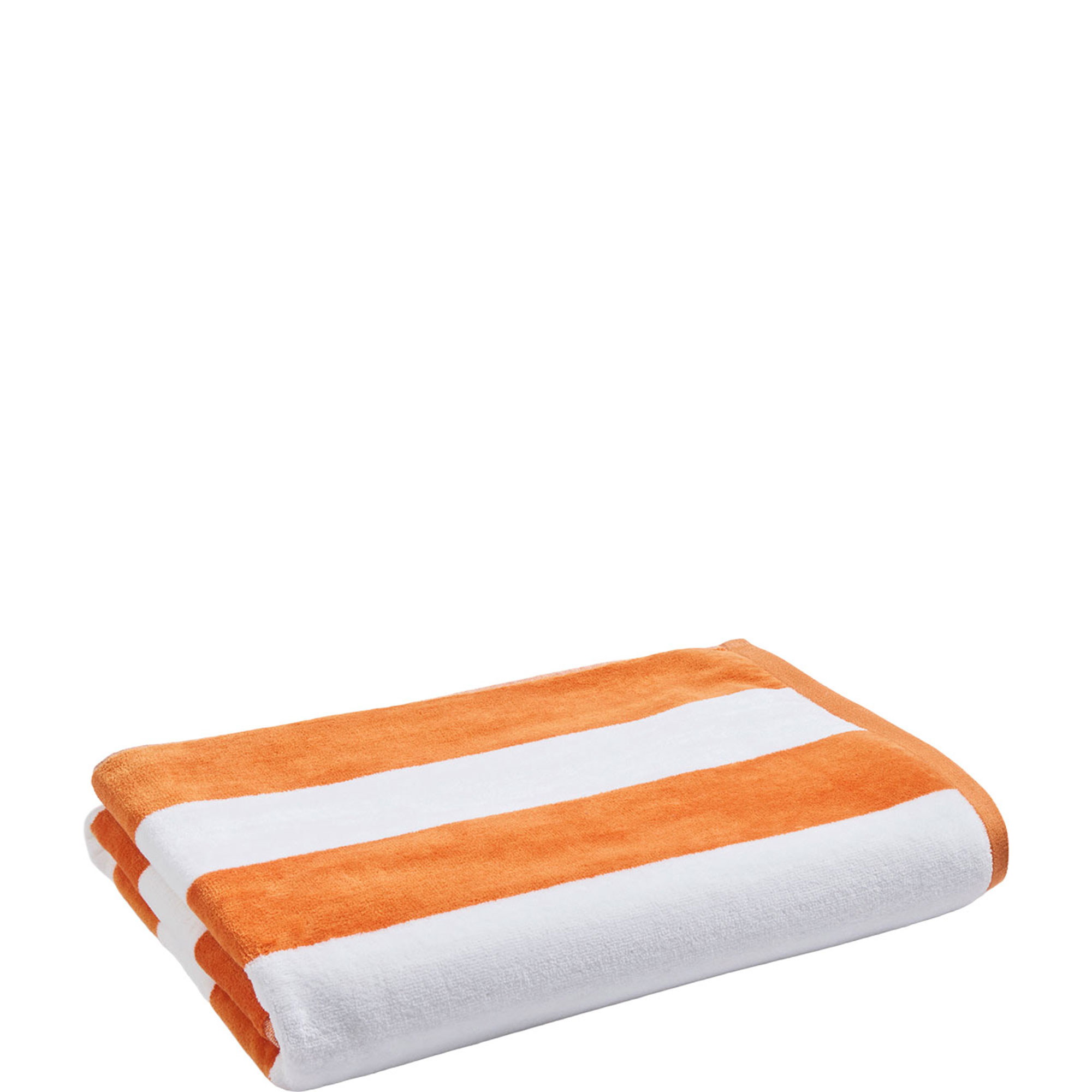 Cabana Striped Beach Towel Orange