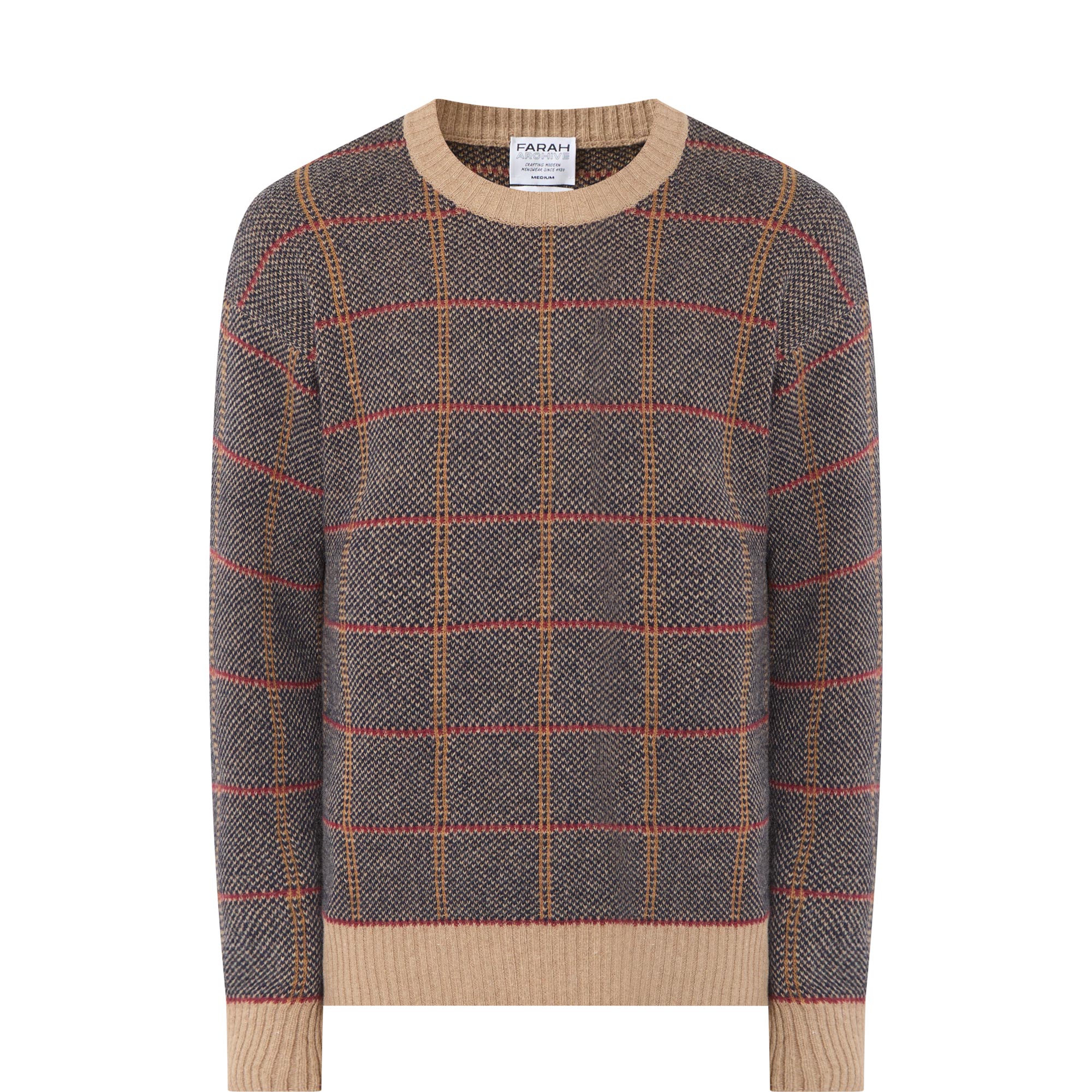 Tolentino Check Sweater
