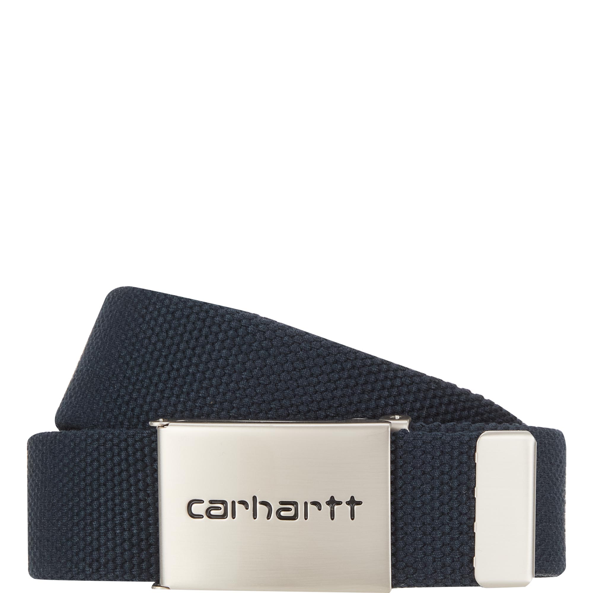 Chrome Logo Fabric Belt