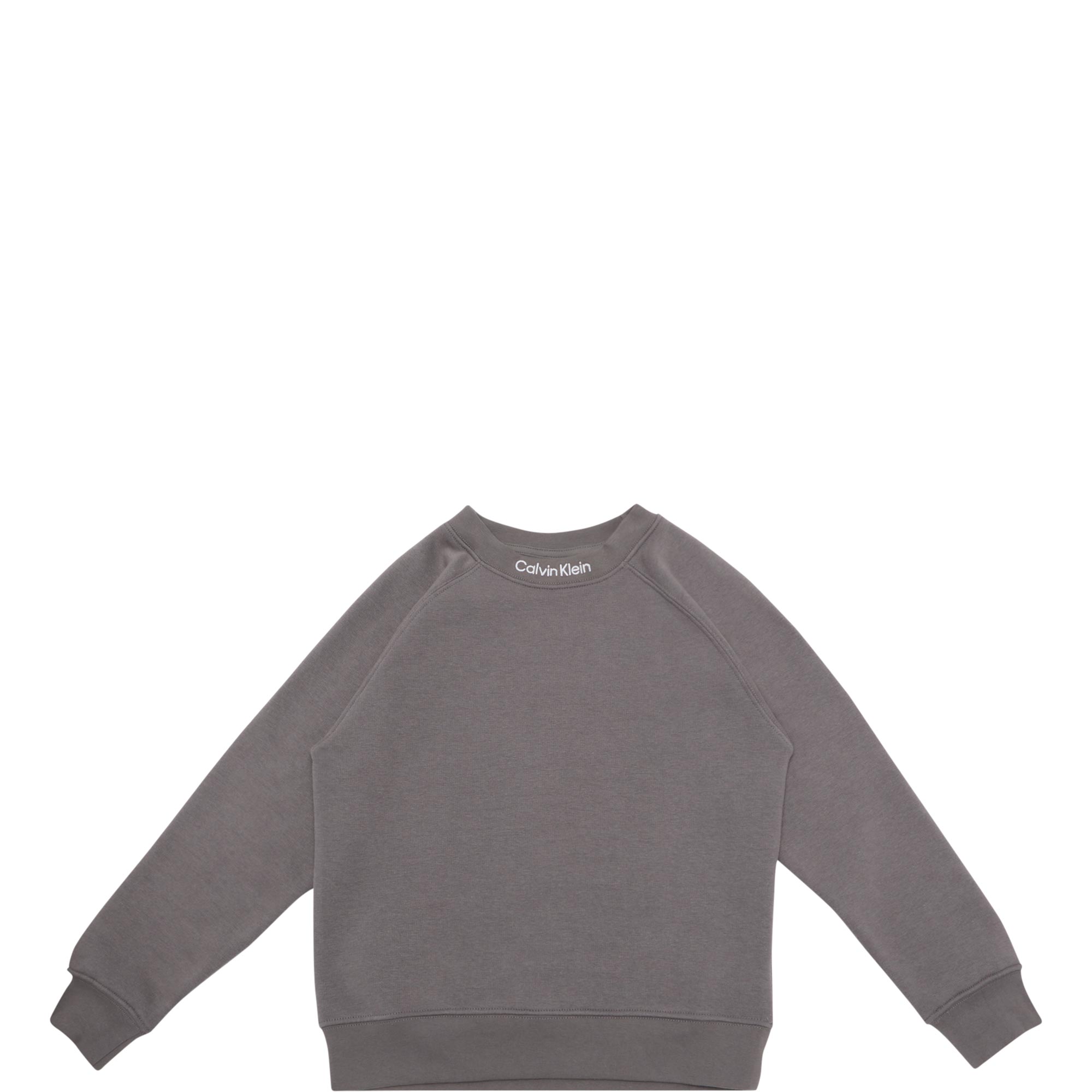 Logo Neck Fleece Sweatshirt