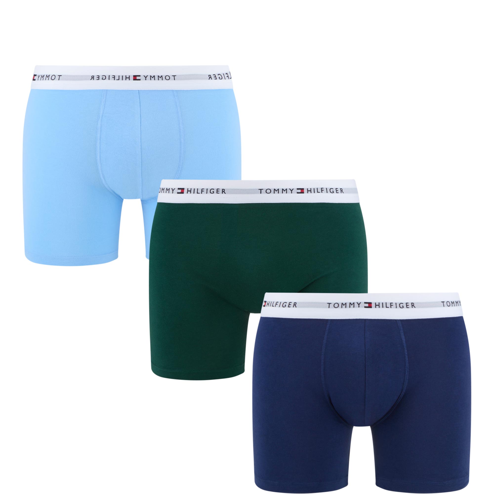 Three-Pack Signature Logo Boxer Briefs
