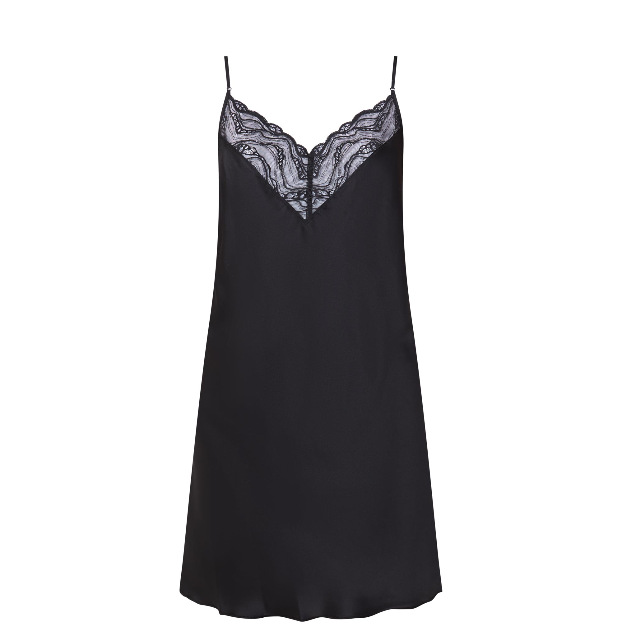 Lace Trim Chemise