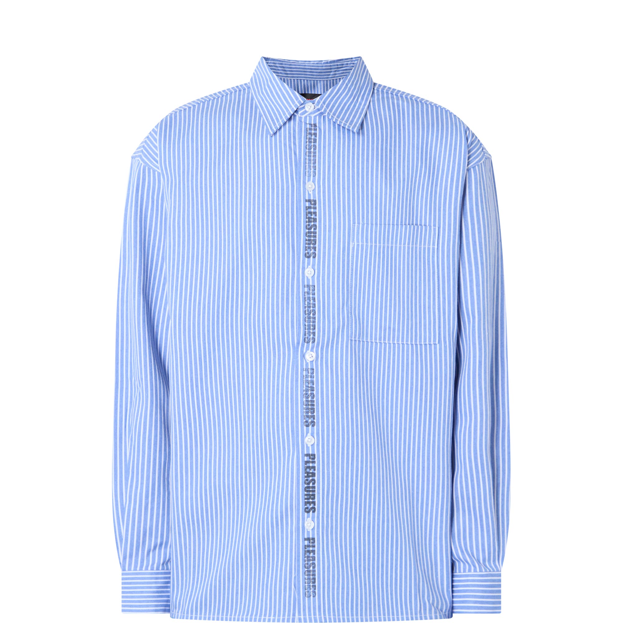 Impact Logo Placket Striped Shirt