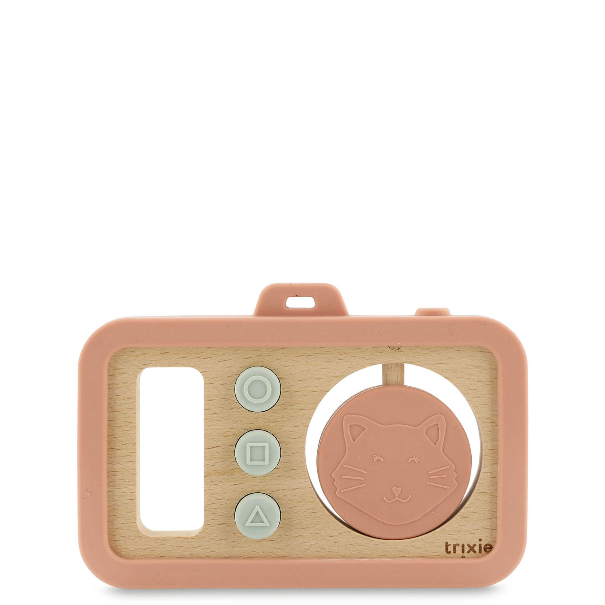 Mrs. Cat Wooden Baby Camera