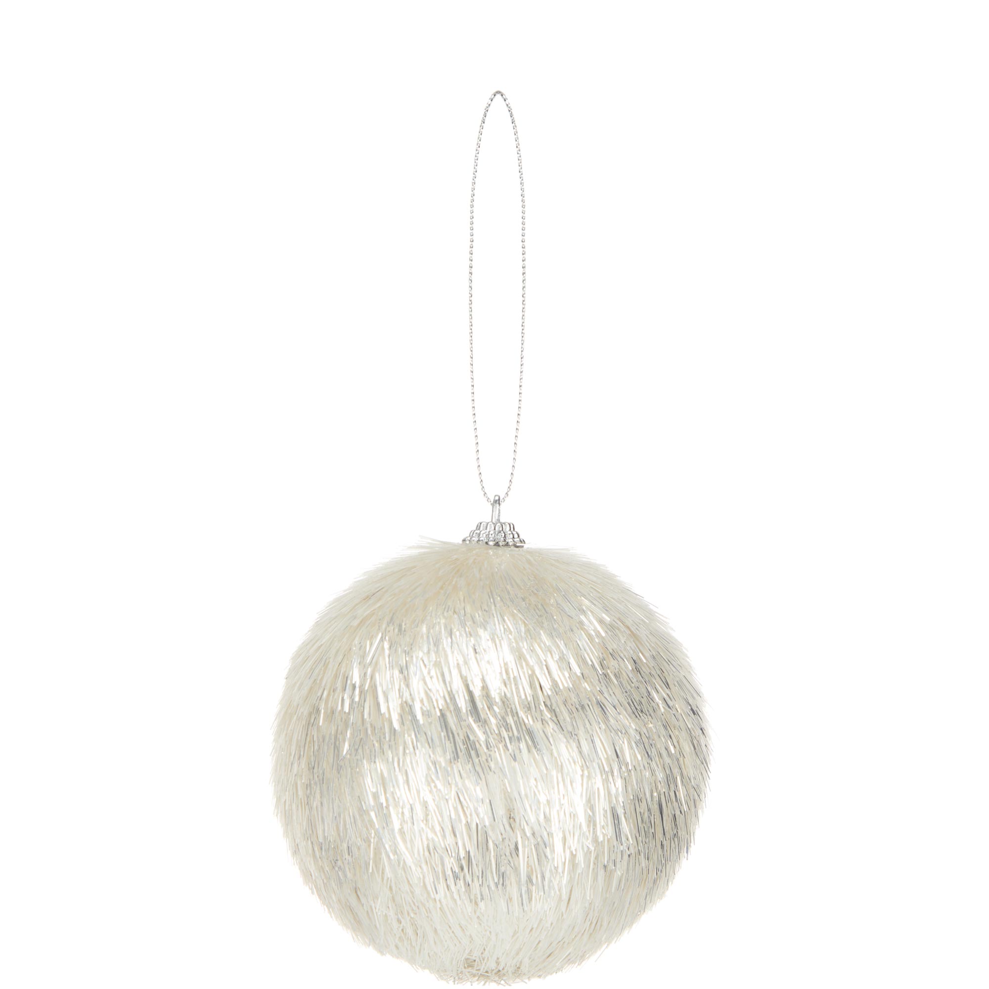 Round Furry Tree Decoration