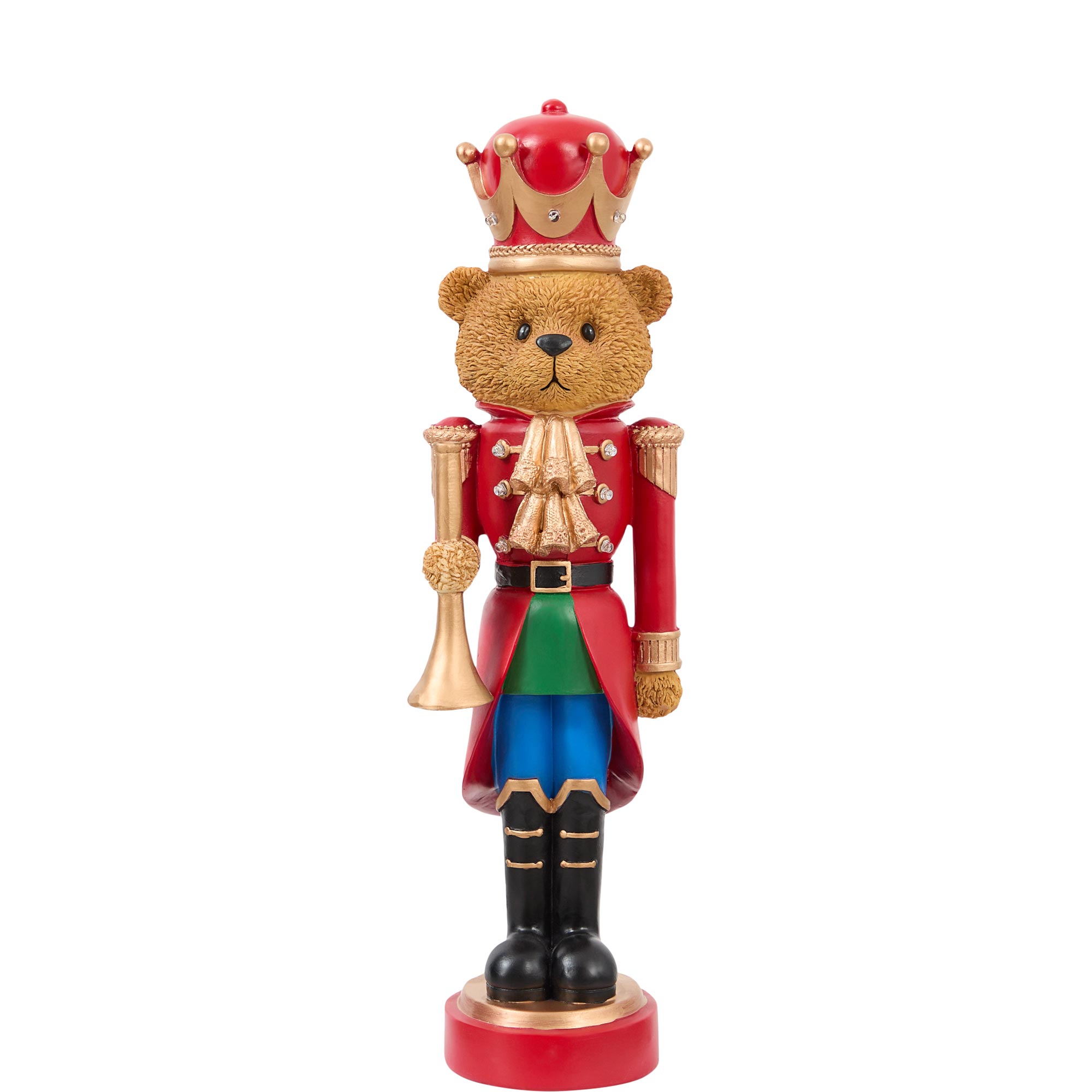 Bear Soldier Nutcracker Ornament