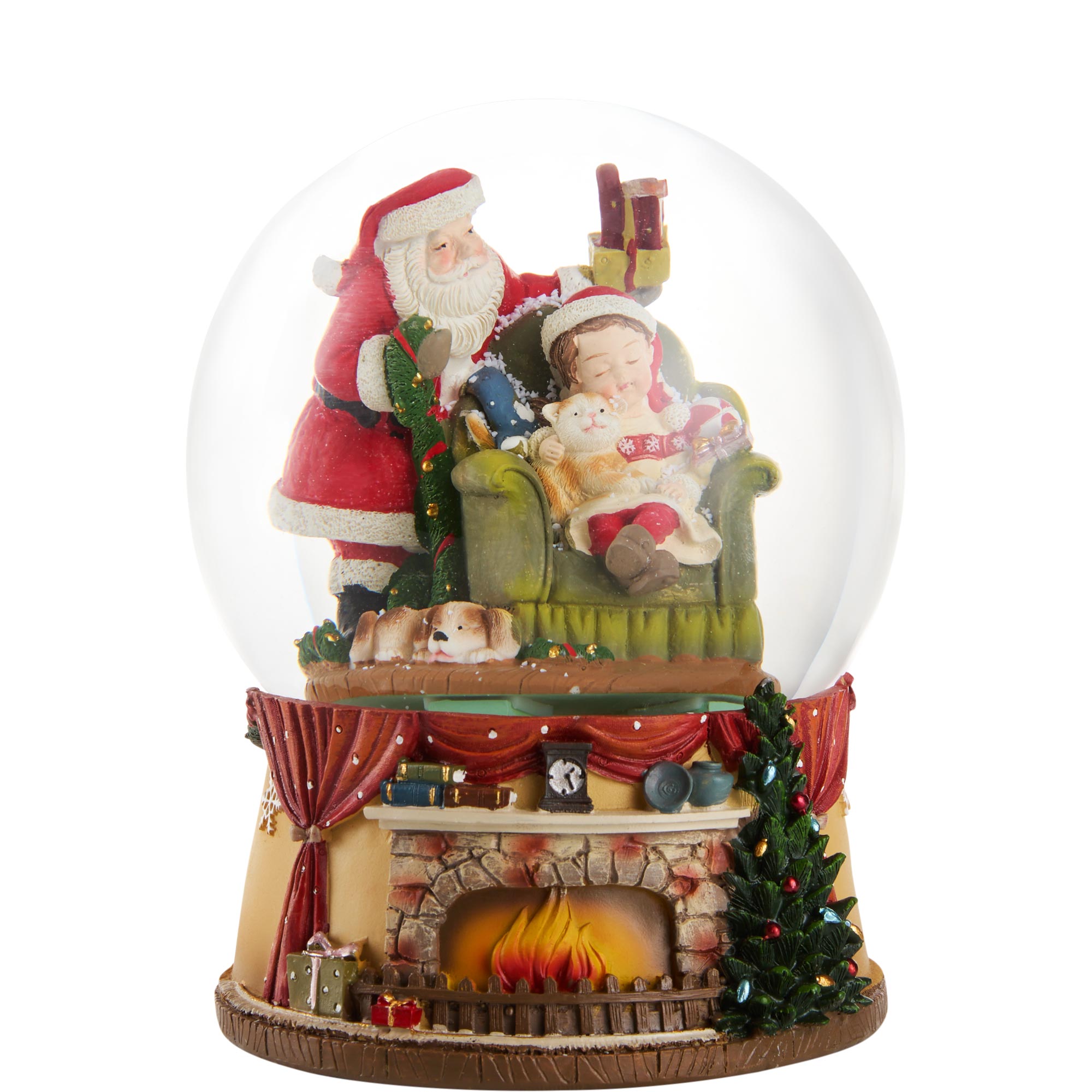 Santa Snow Globe