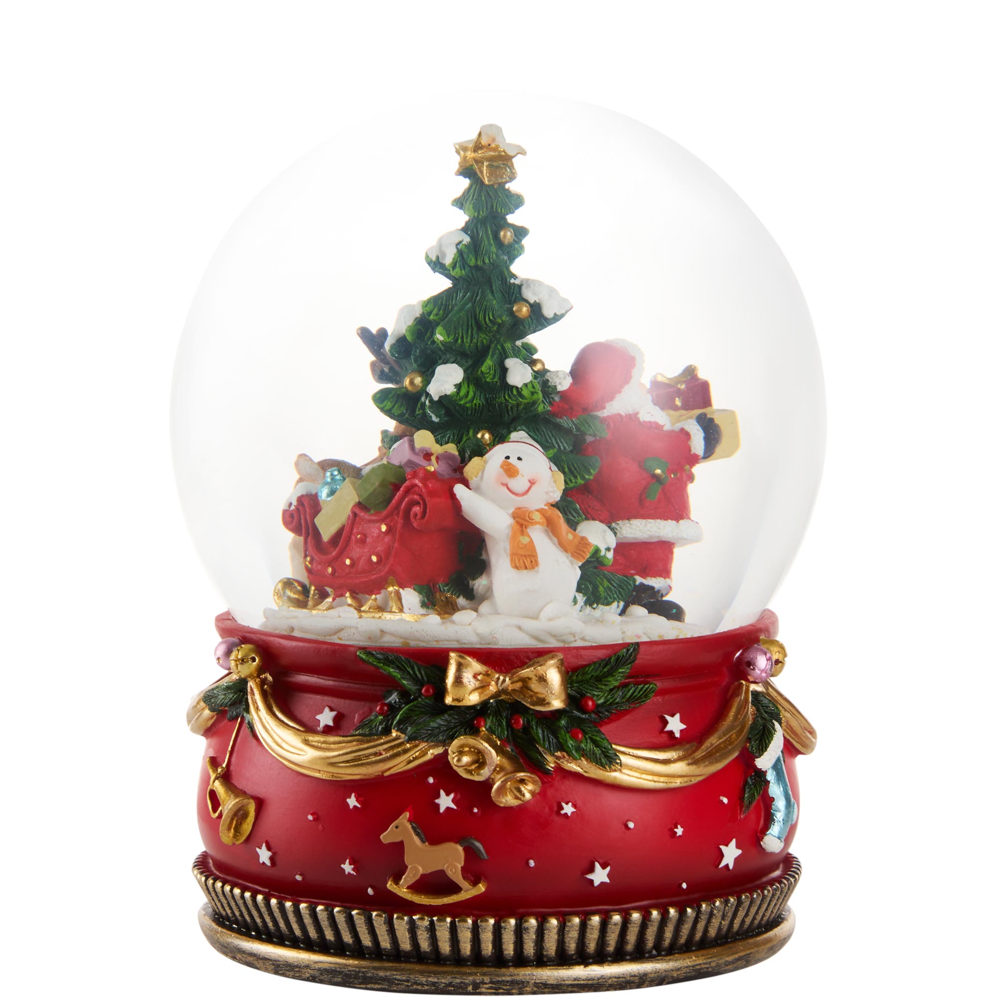 Santa Snow Globe