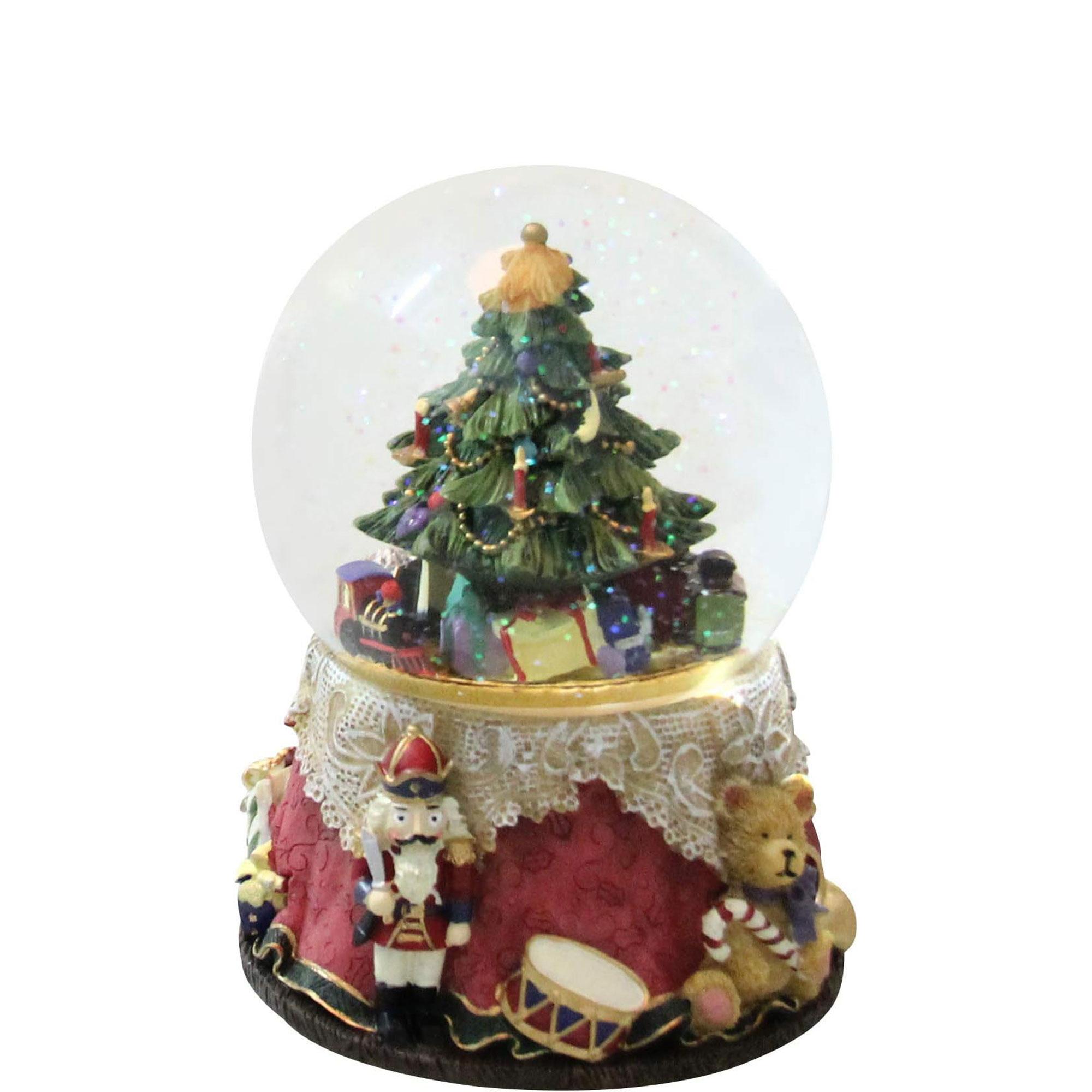Musical Christmas Tree Globe
