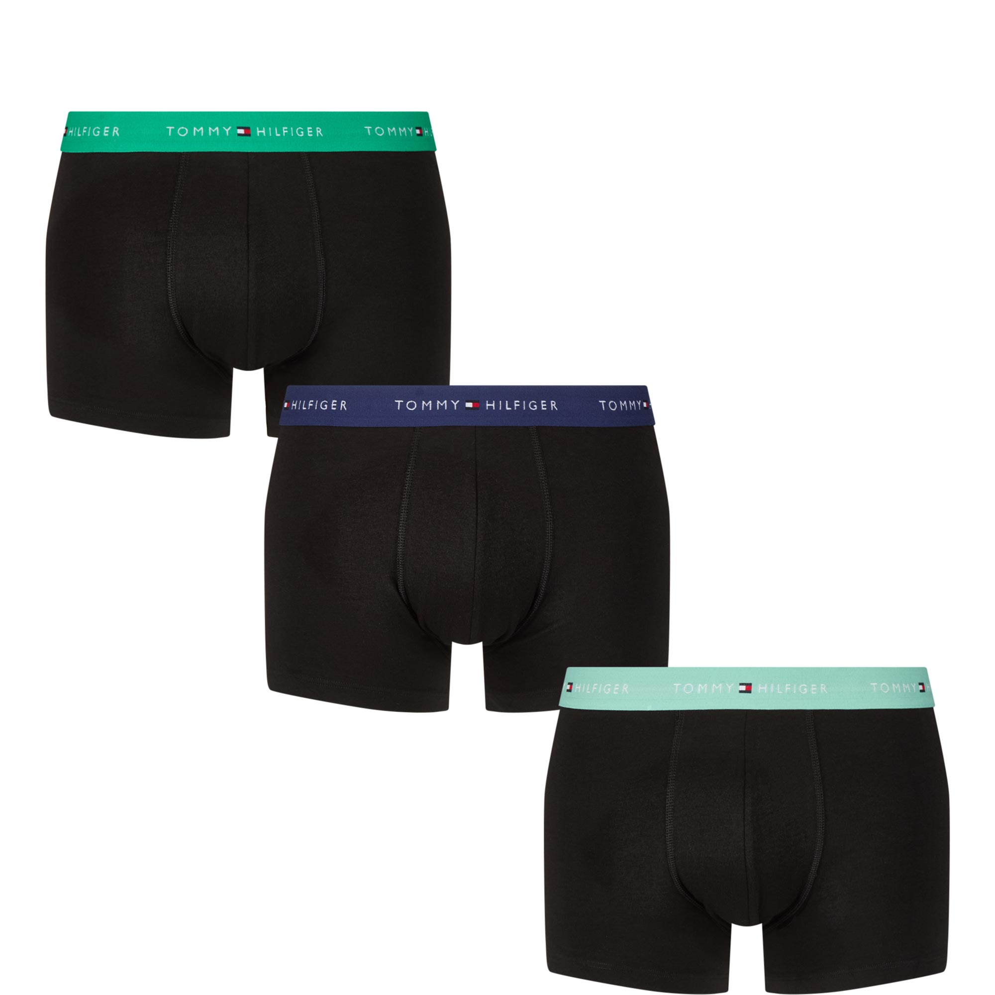 Three-Pack Signature Essentials Logo Trunks