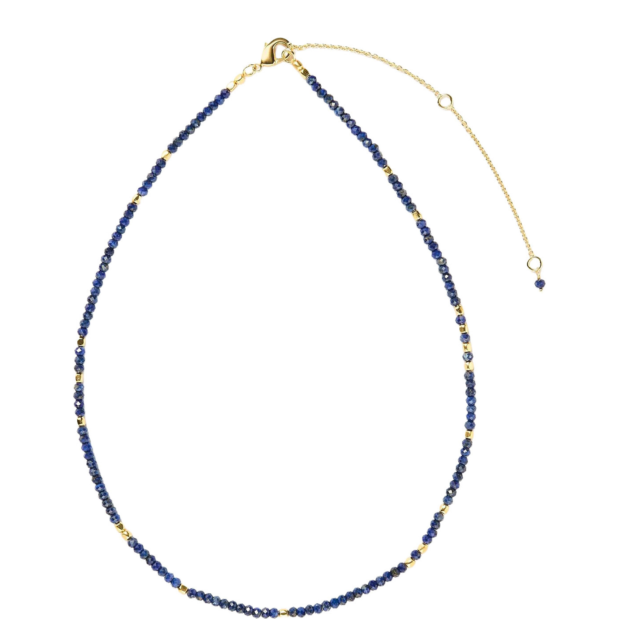 Bali Lapis Lazuli Beaded Necklace