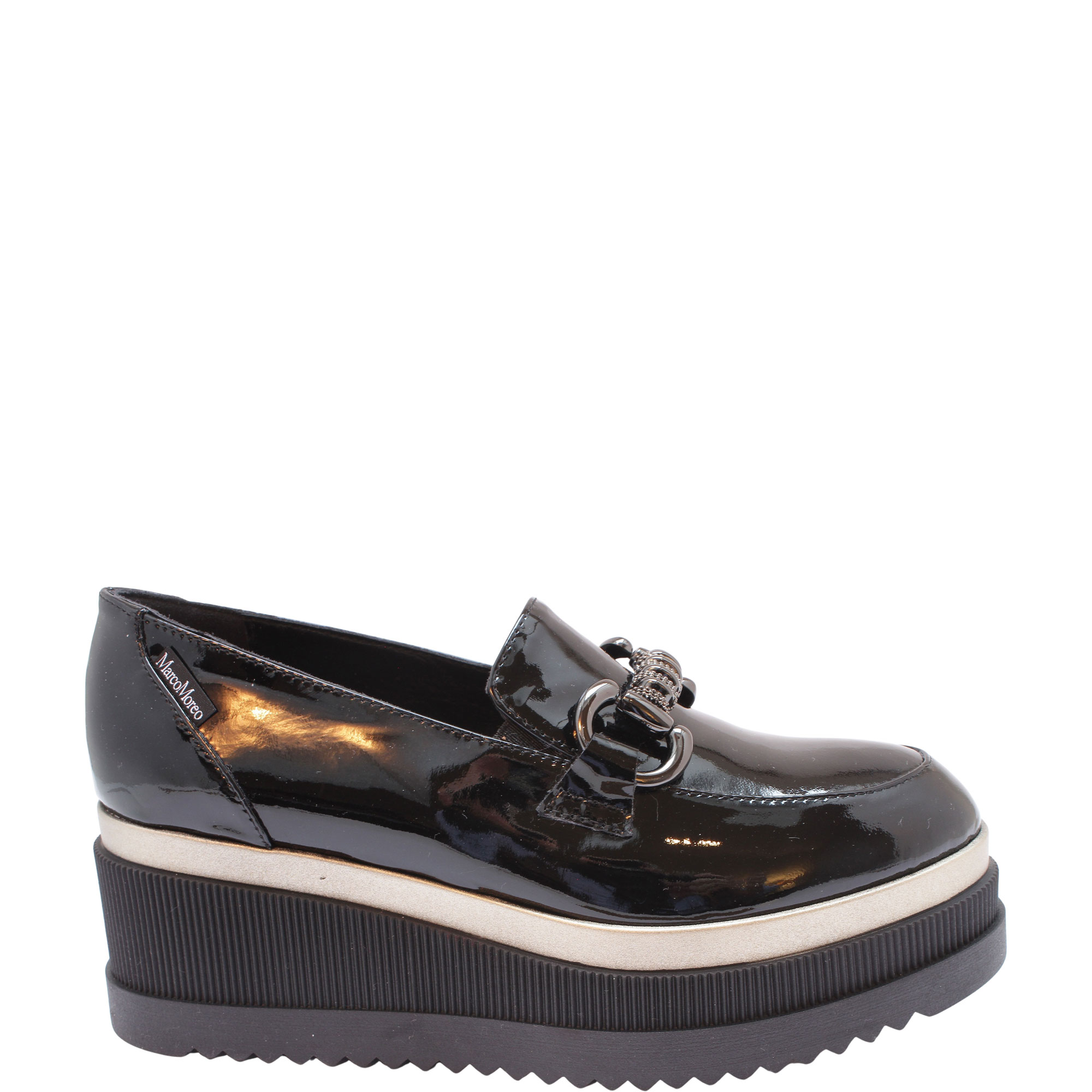 Ilaria Snaffle Trim Patent Loafers