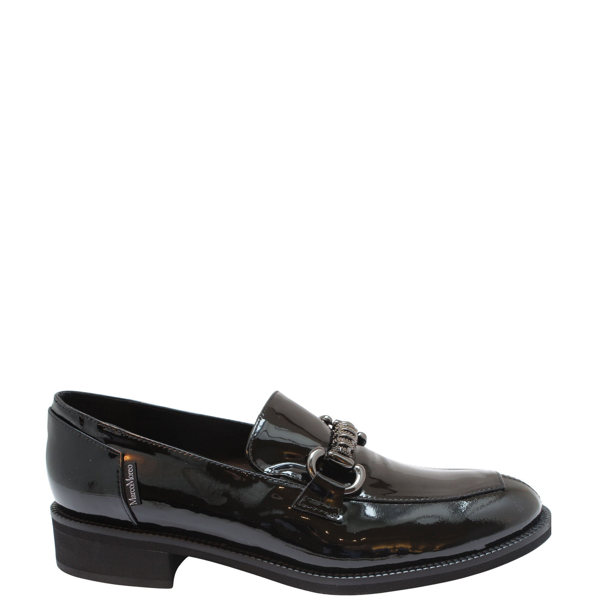 Fiona Snaffle Trim Patent Loafers