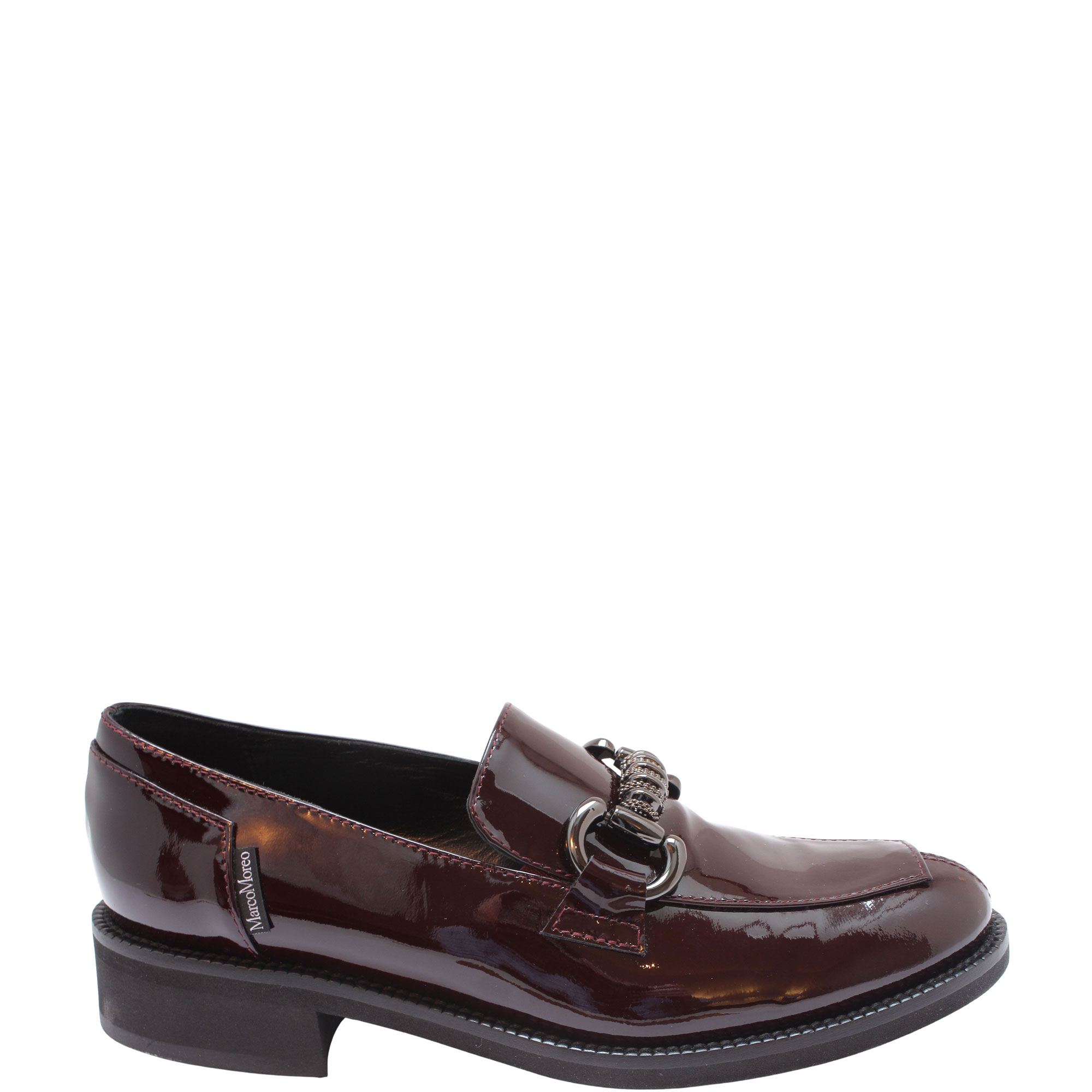 Fiona Snaffle Trim Patent Loafers