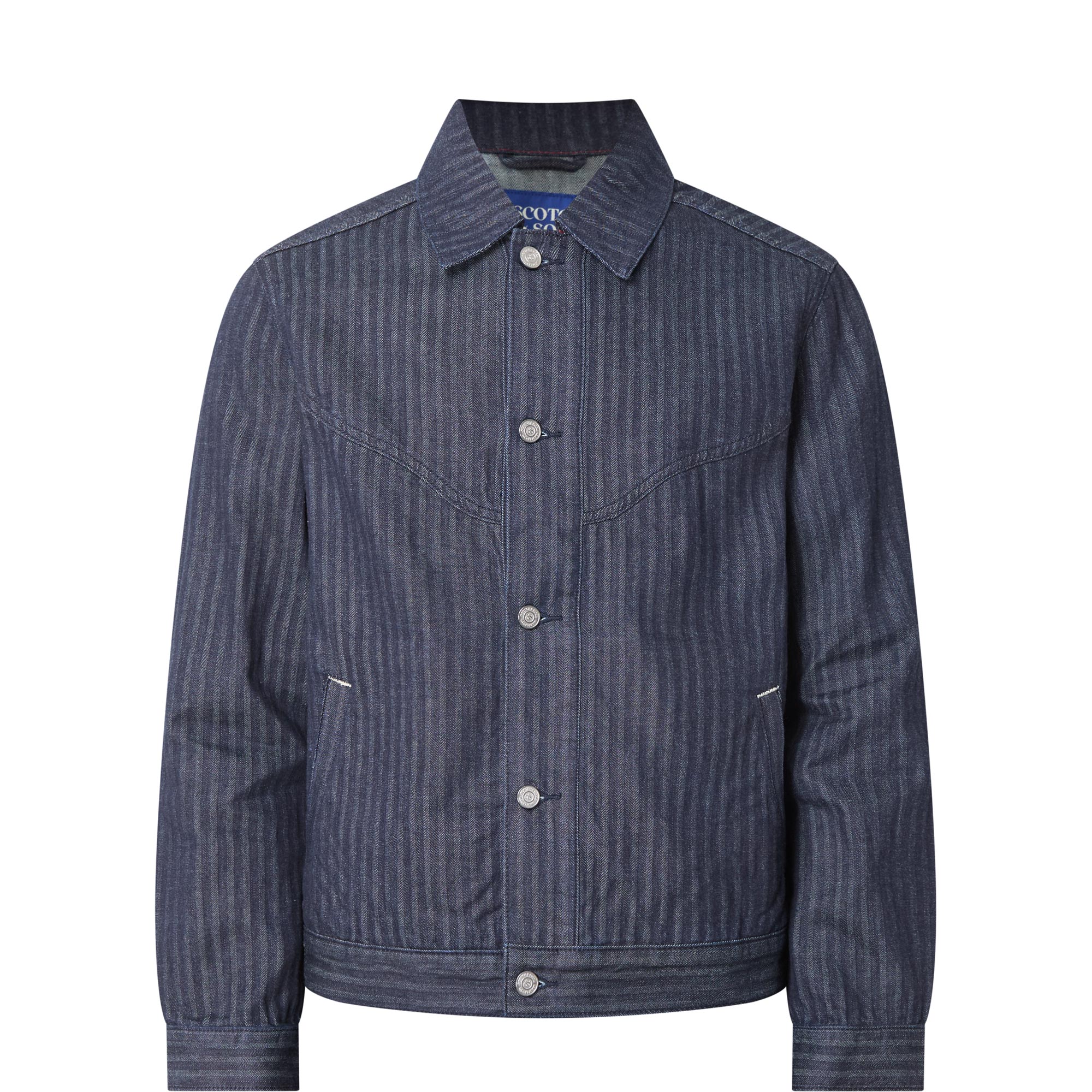 Stripe Trucker Jacket