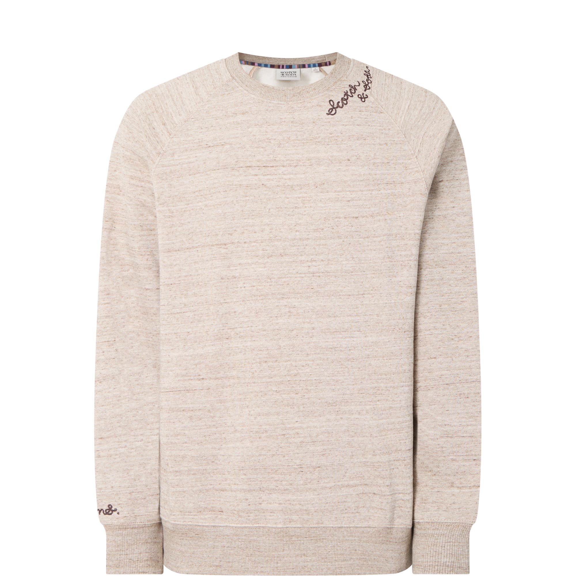 Space Logo Textured Sweater