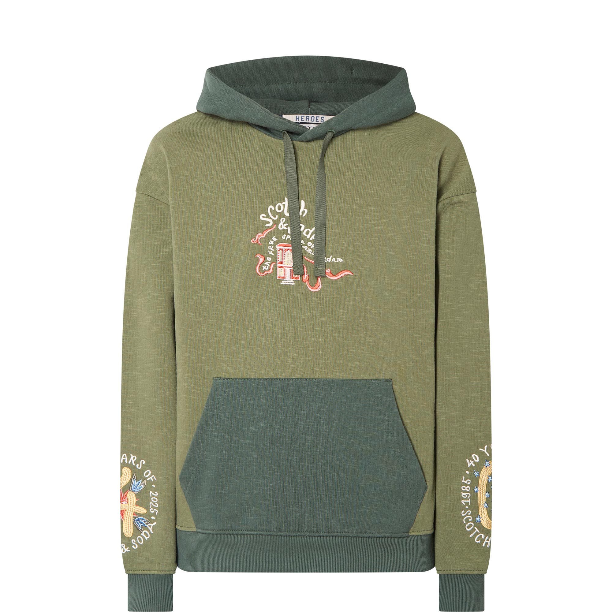 40th Anniversary Logo Drawstring Hoodie