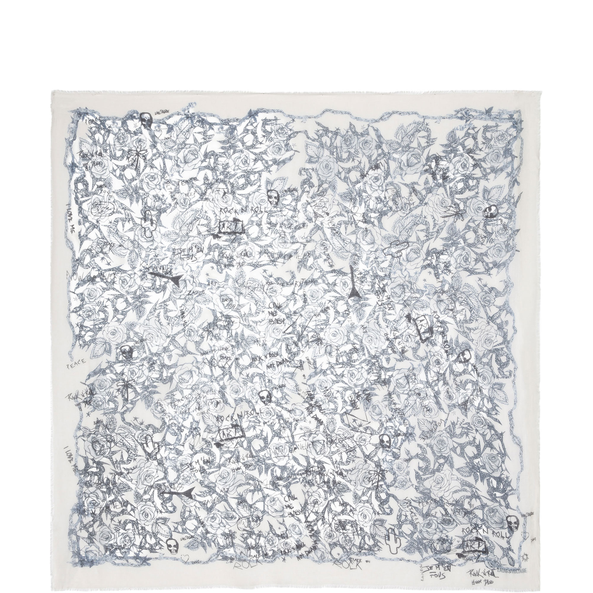 Kerry Rose Square Scarf