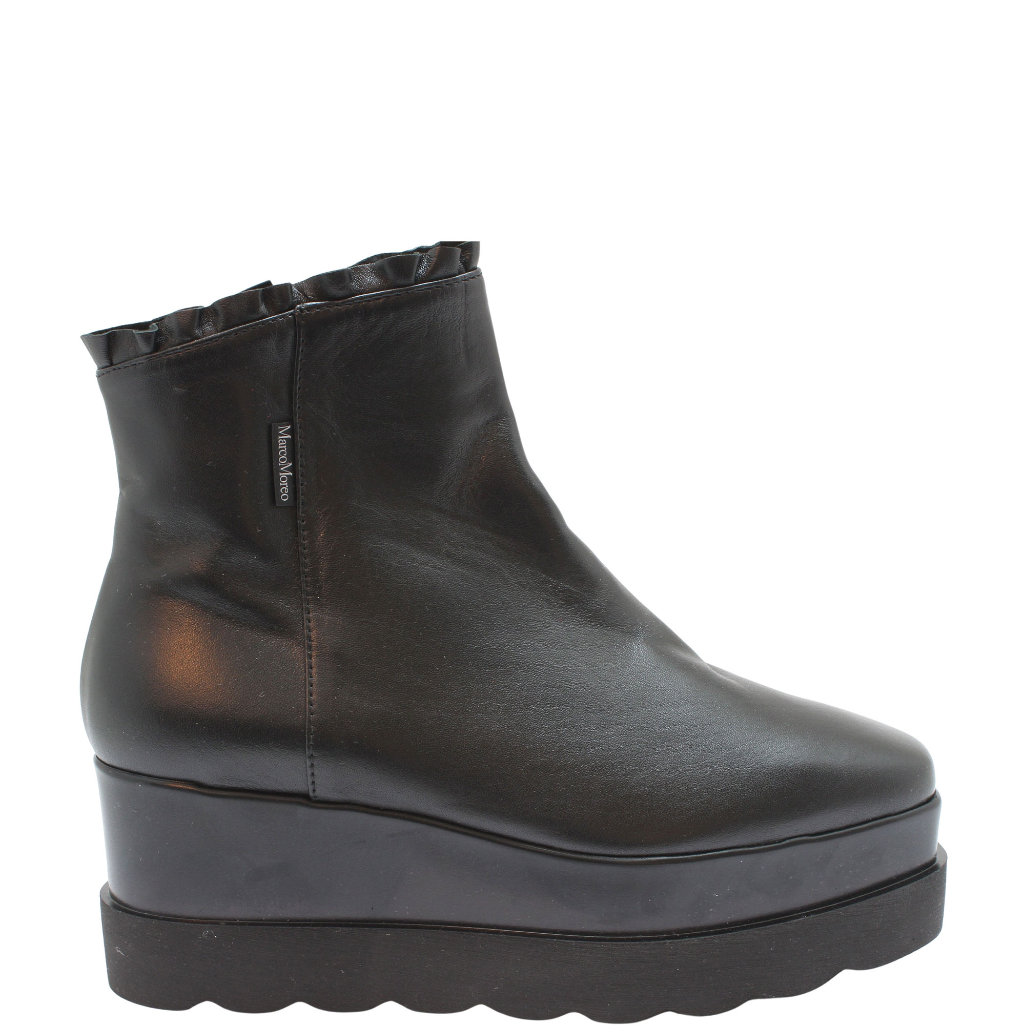 Blanca Leather Ankle Boots