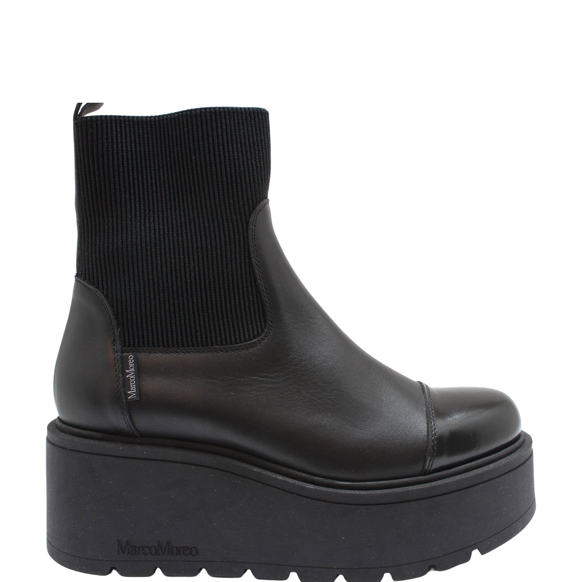 Brenda Leather Ankle Boots