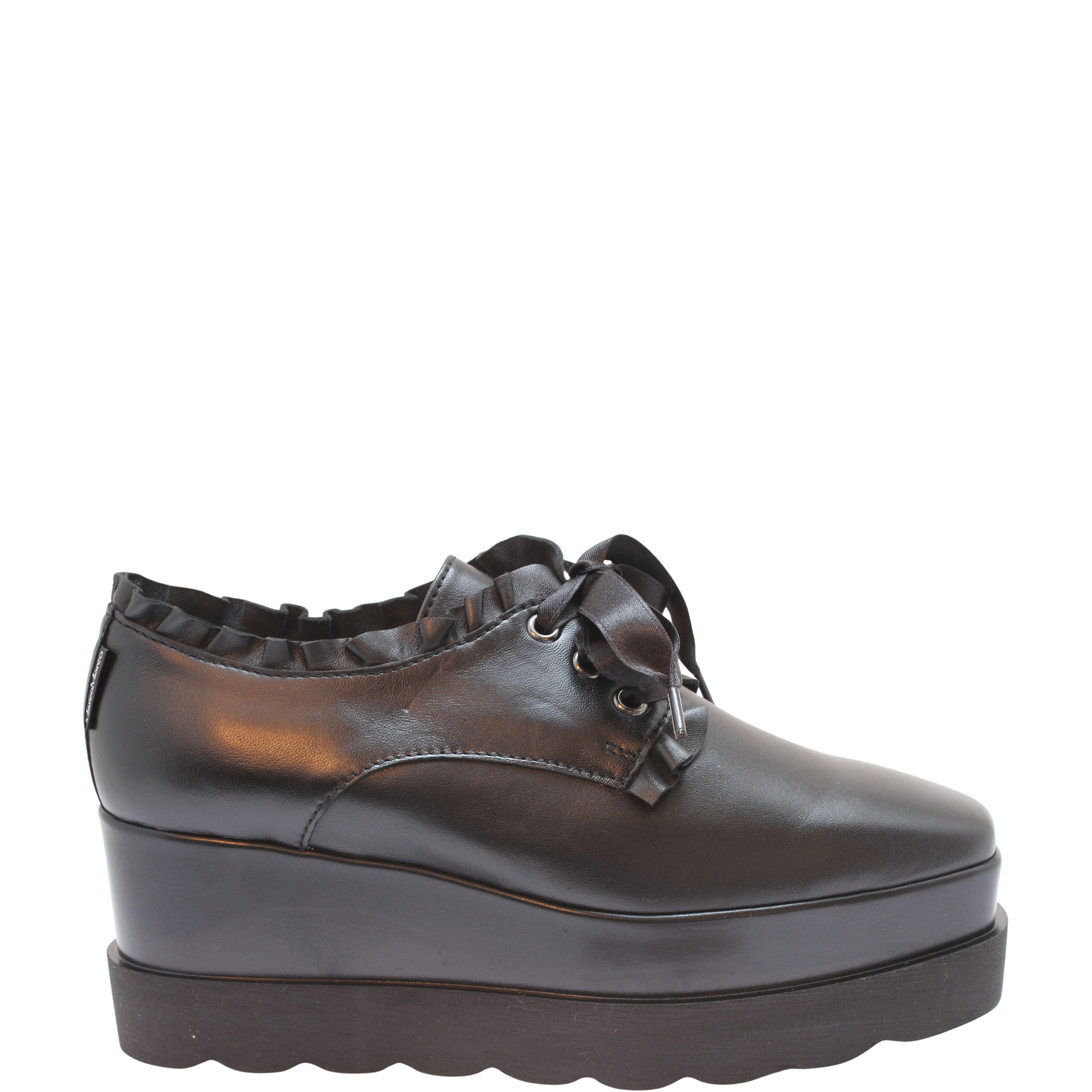 Gabi Platform Leather Loafers