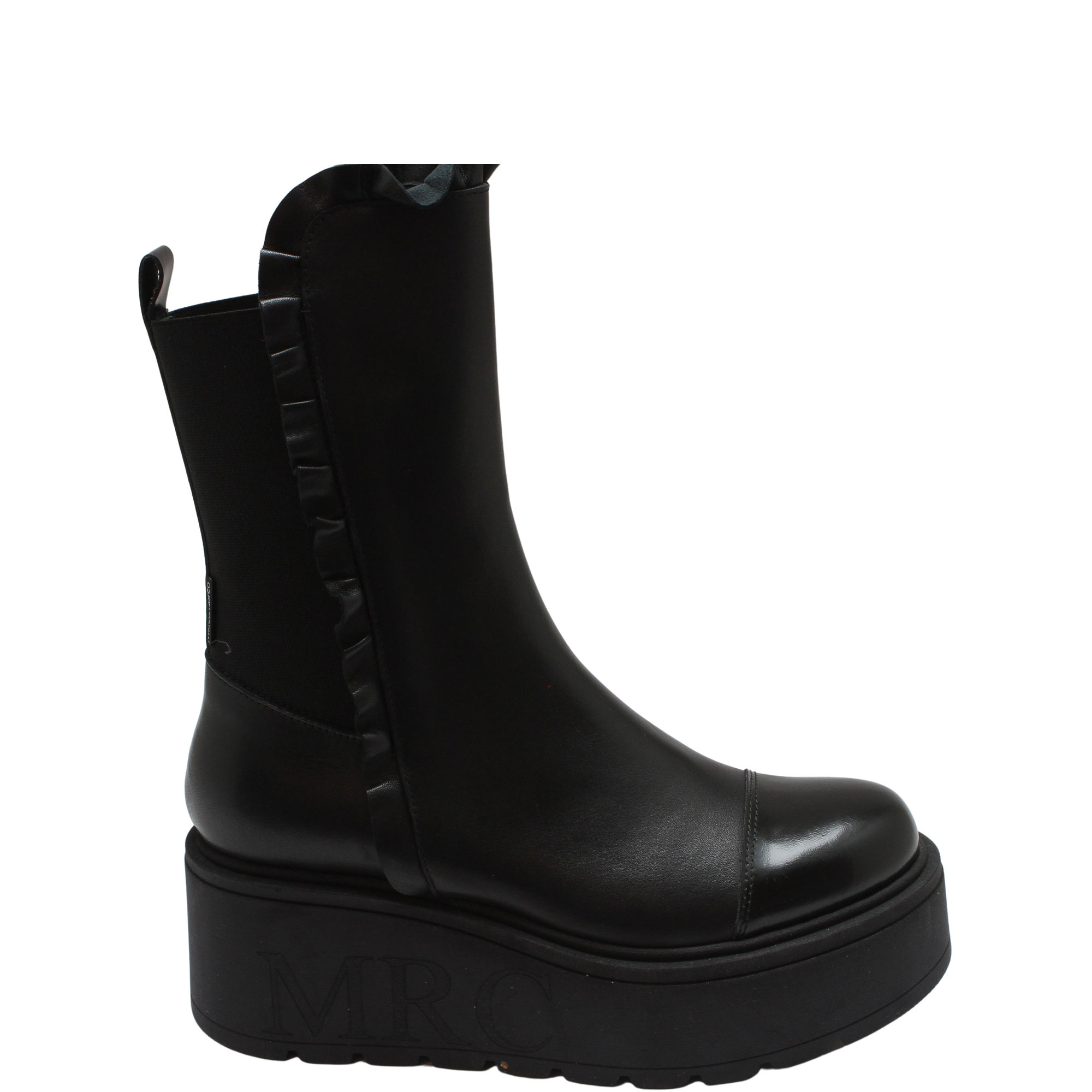 Marlene Leather Biker Boots