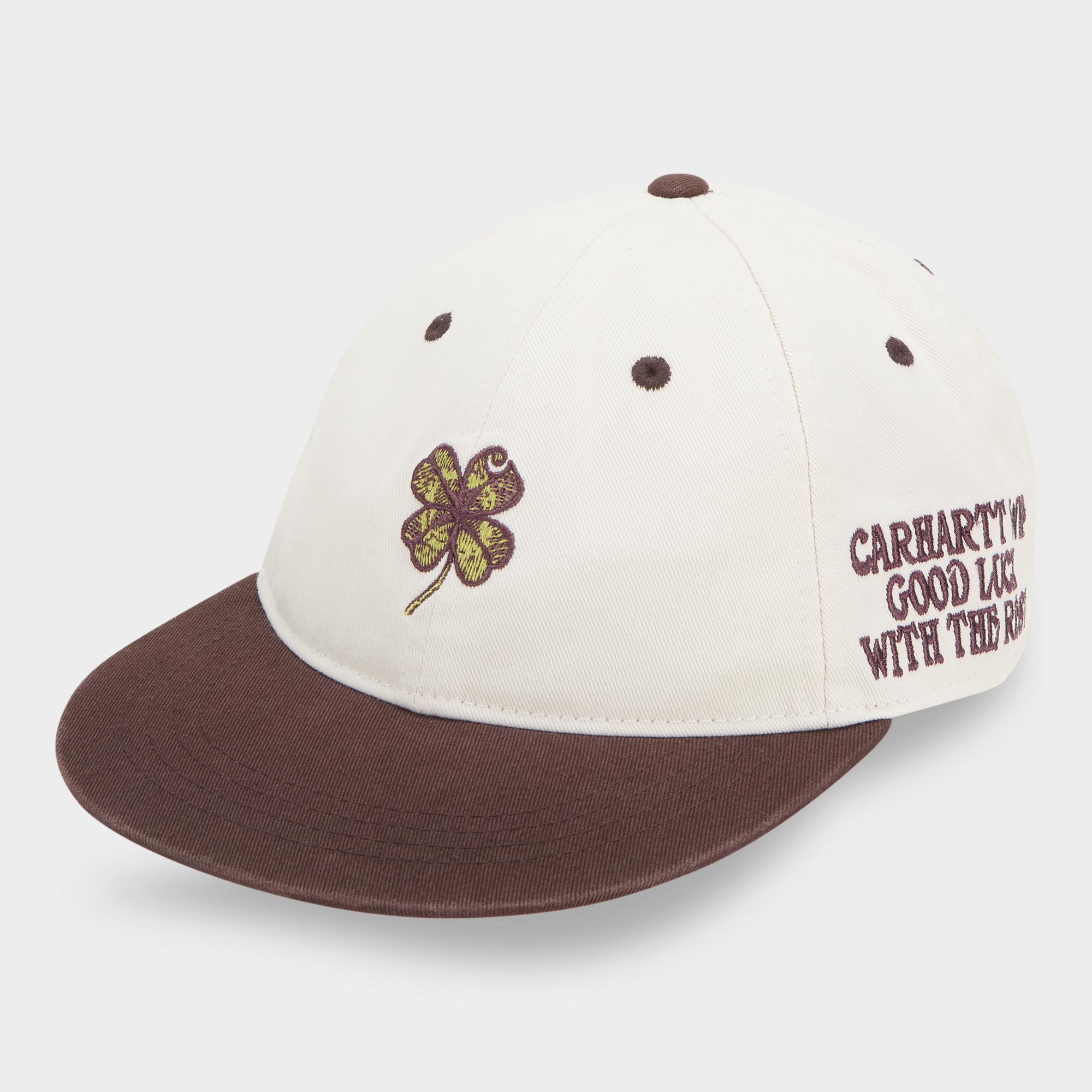 Clover Logo Colour-Blocked Cap