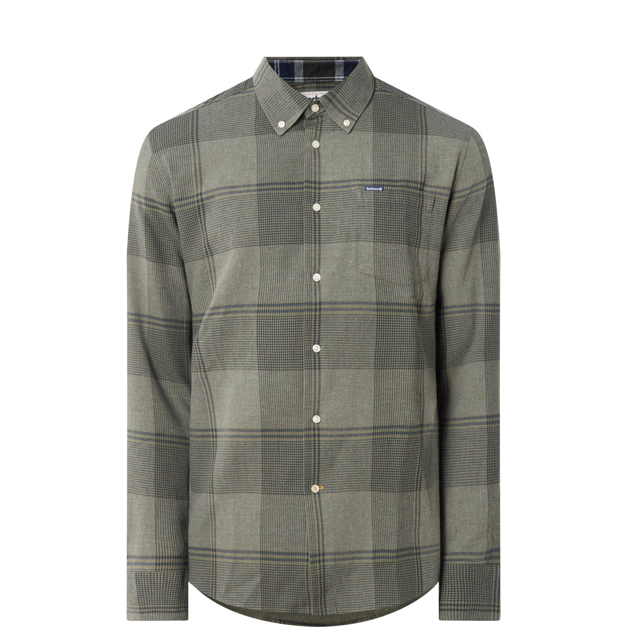 Heaney Logo Check Shirt