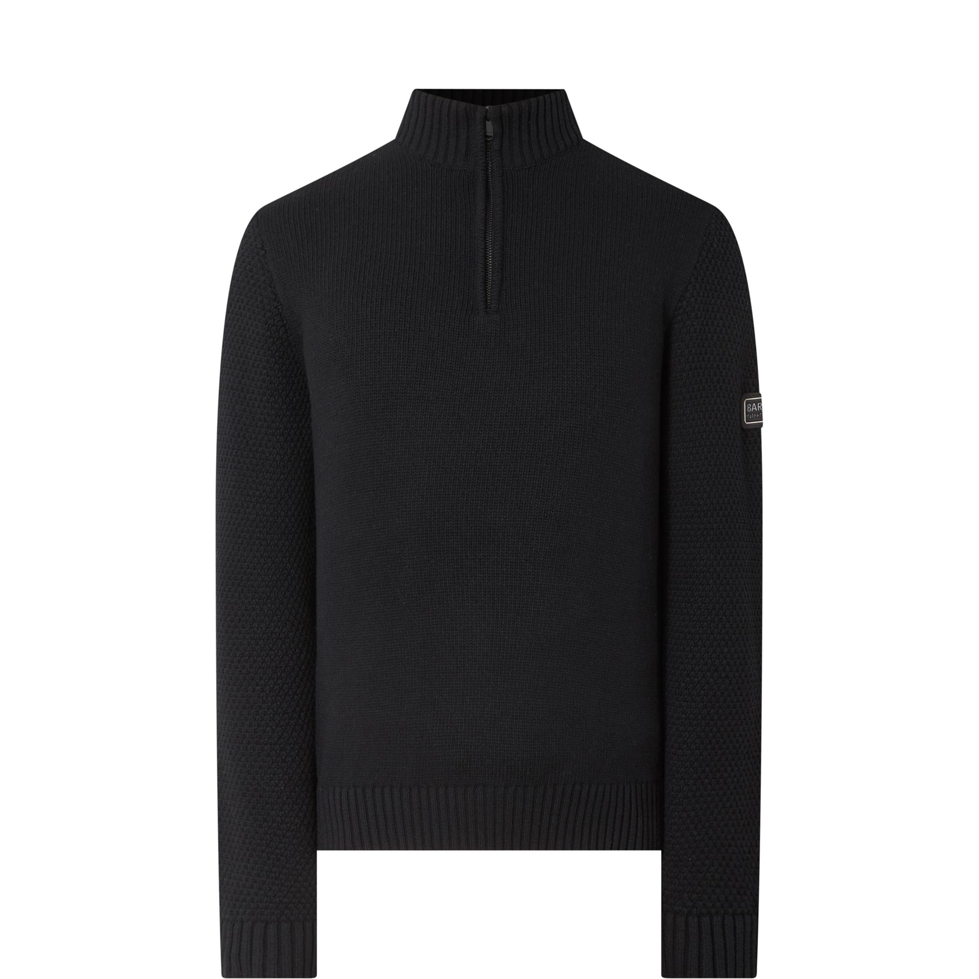 Enfield Half-Zip Logo Sweater