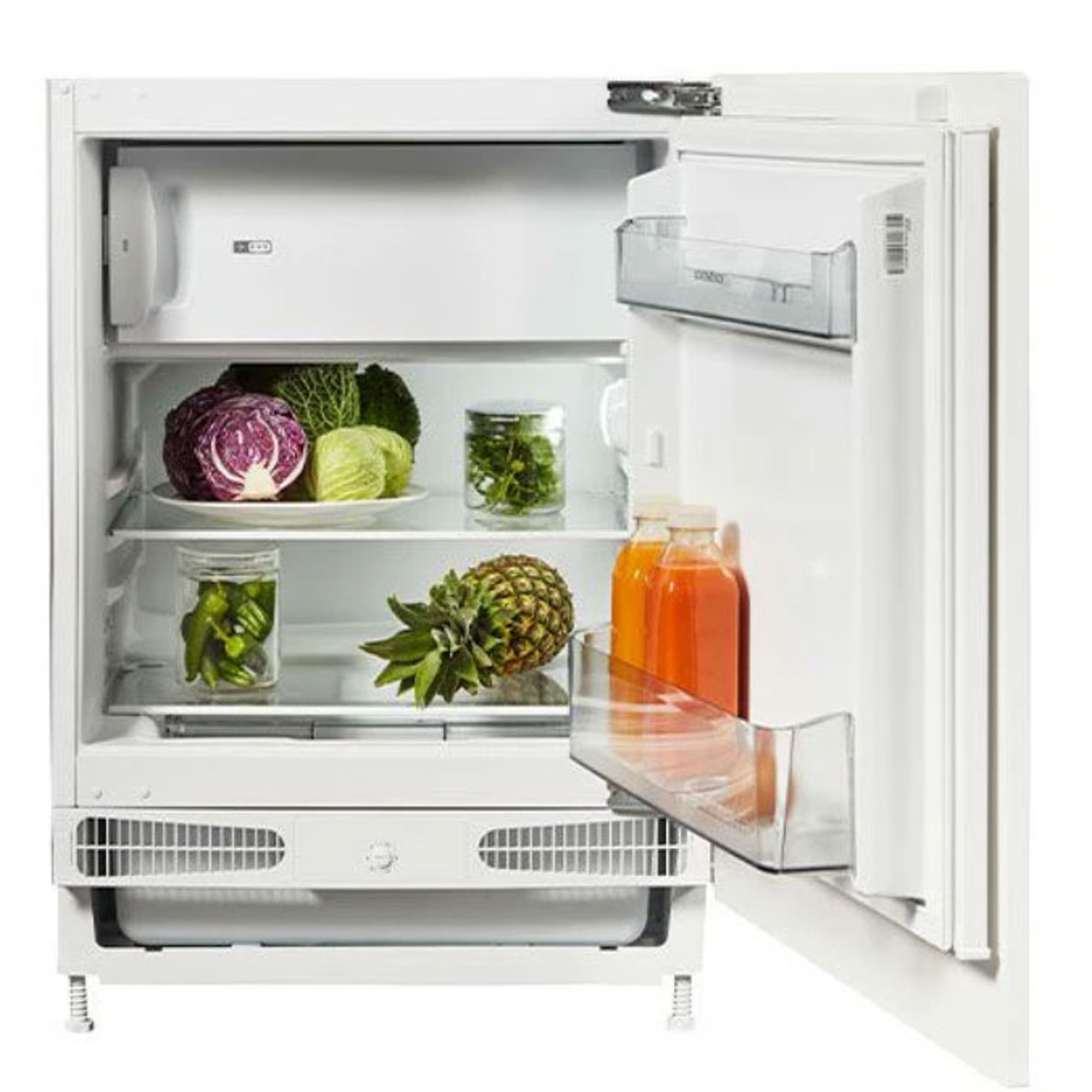 Integrated Under Counter Fridge with Ice Box