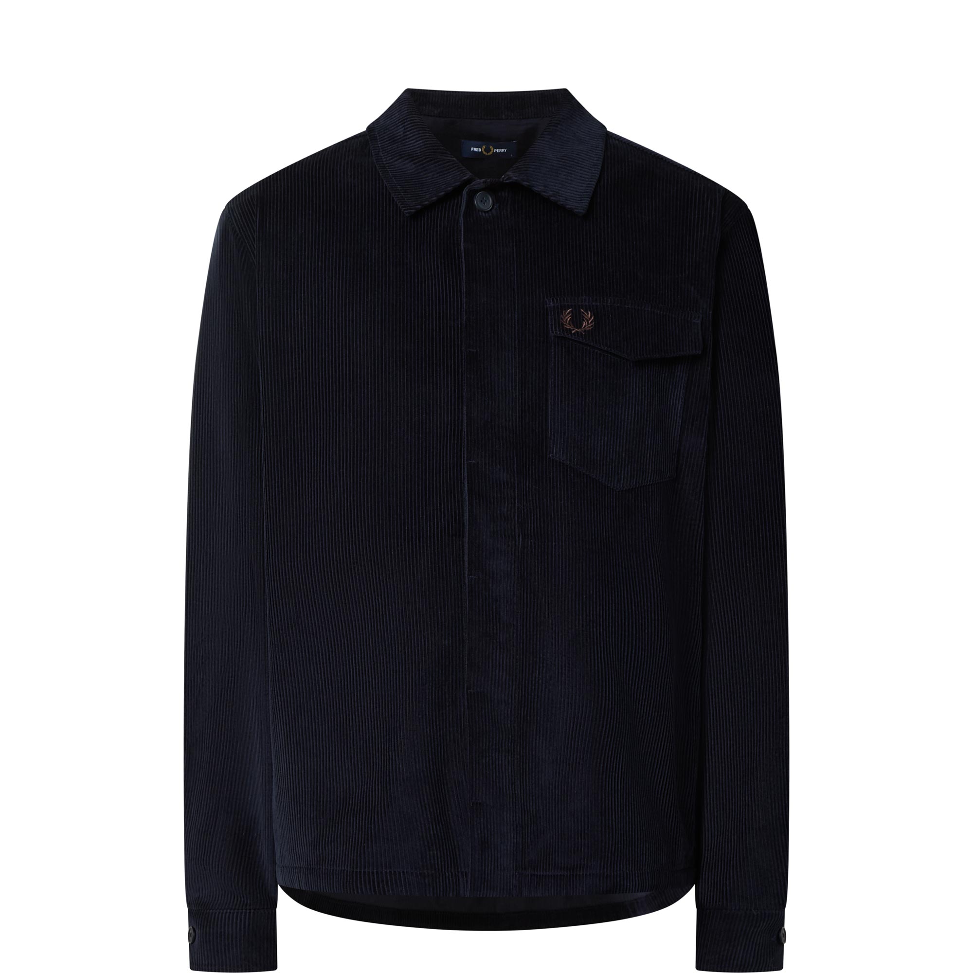 Laurel Wreath Patch Pocket Overshirt