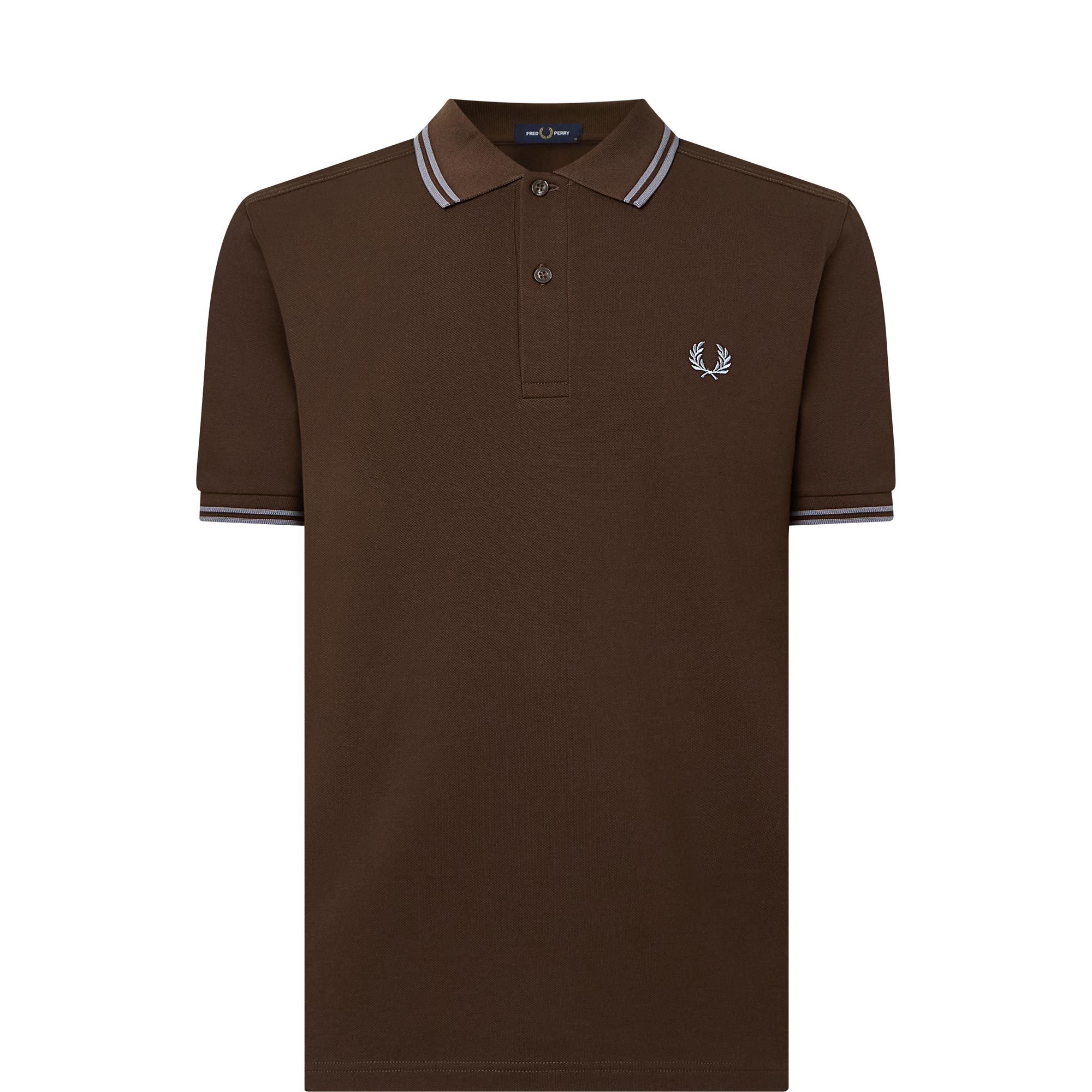 Twin Tipped Laurel Wreath Logo Polo Shirt