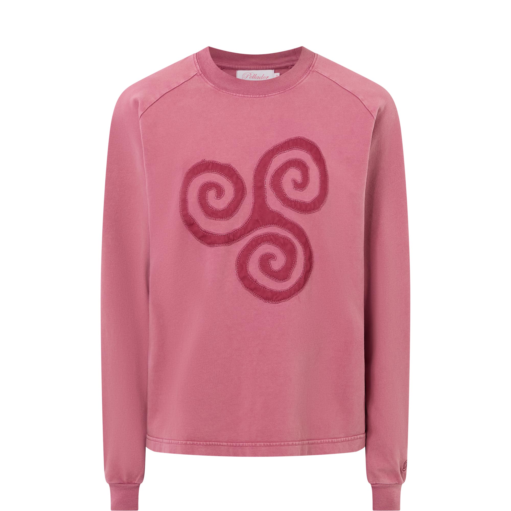 Triskele Applique Long-Sleeved T-Shirt